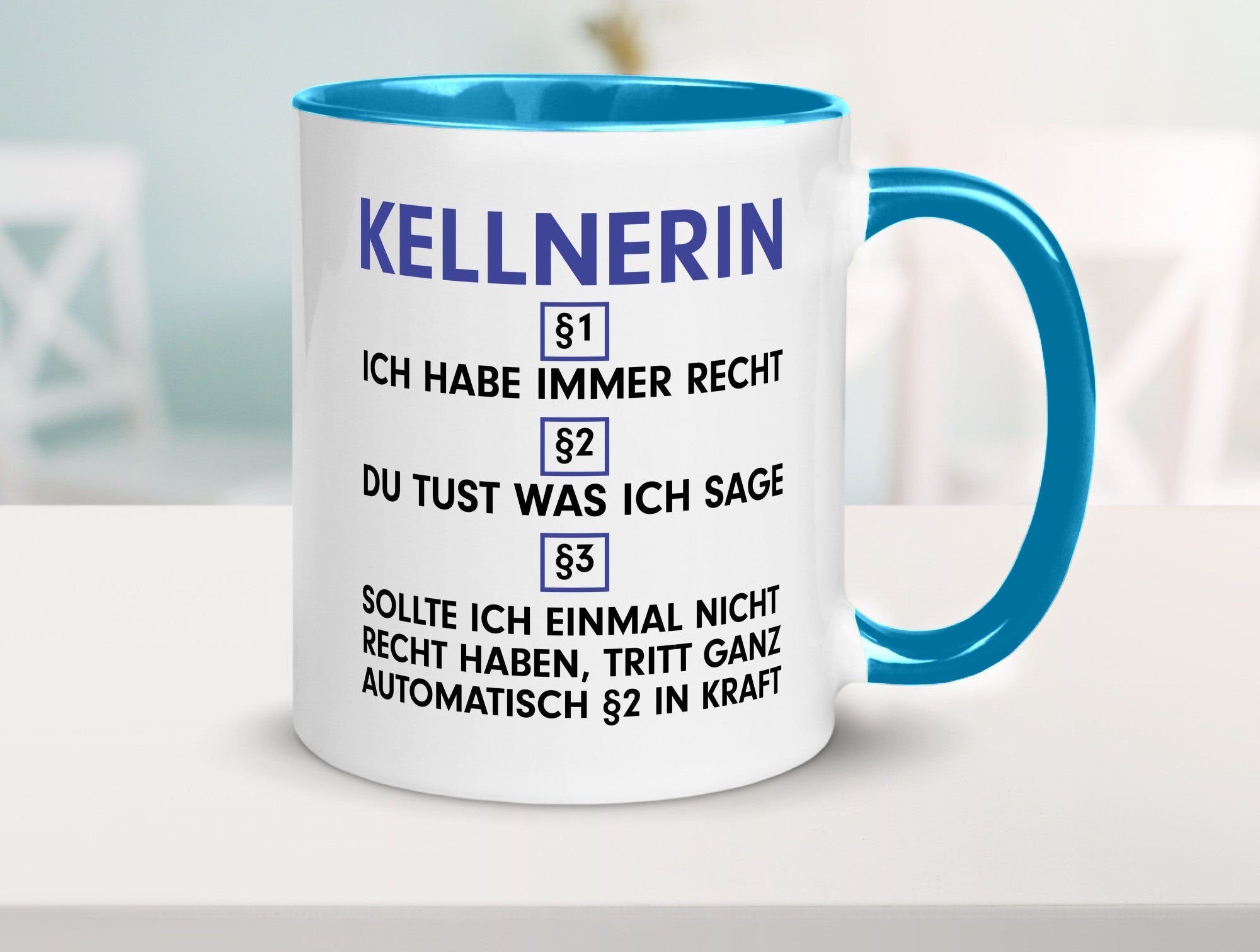 Ich habe immer Recht Kellnerin | Beruf kellnern Bedienung v2 lustig Arbeit