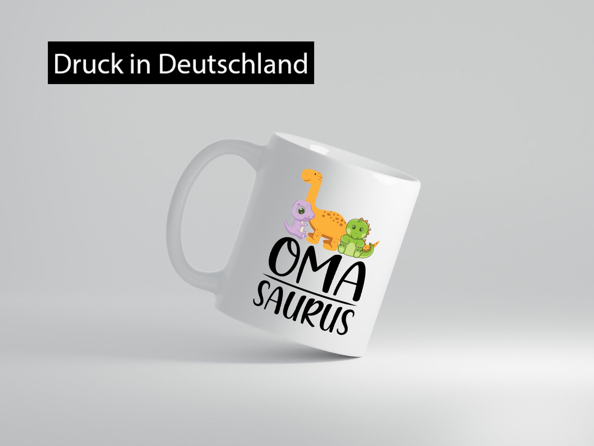 Oma Saurus | Muttertag Großmutter Geschenkidee Familie Humor Tasse