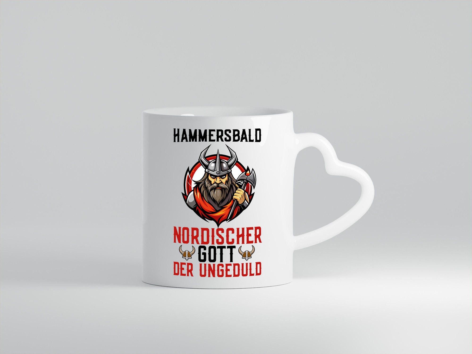 Hammersbald Nordischer Gott der ungeduld Humor Geschenkidee Tasse