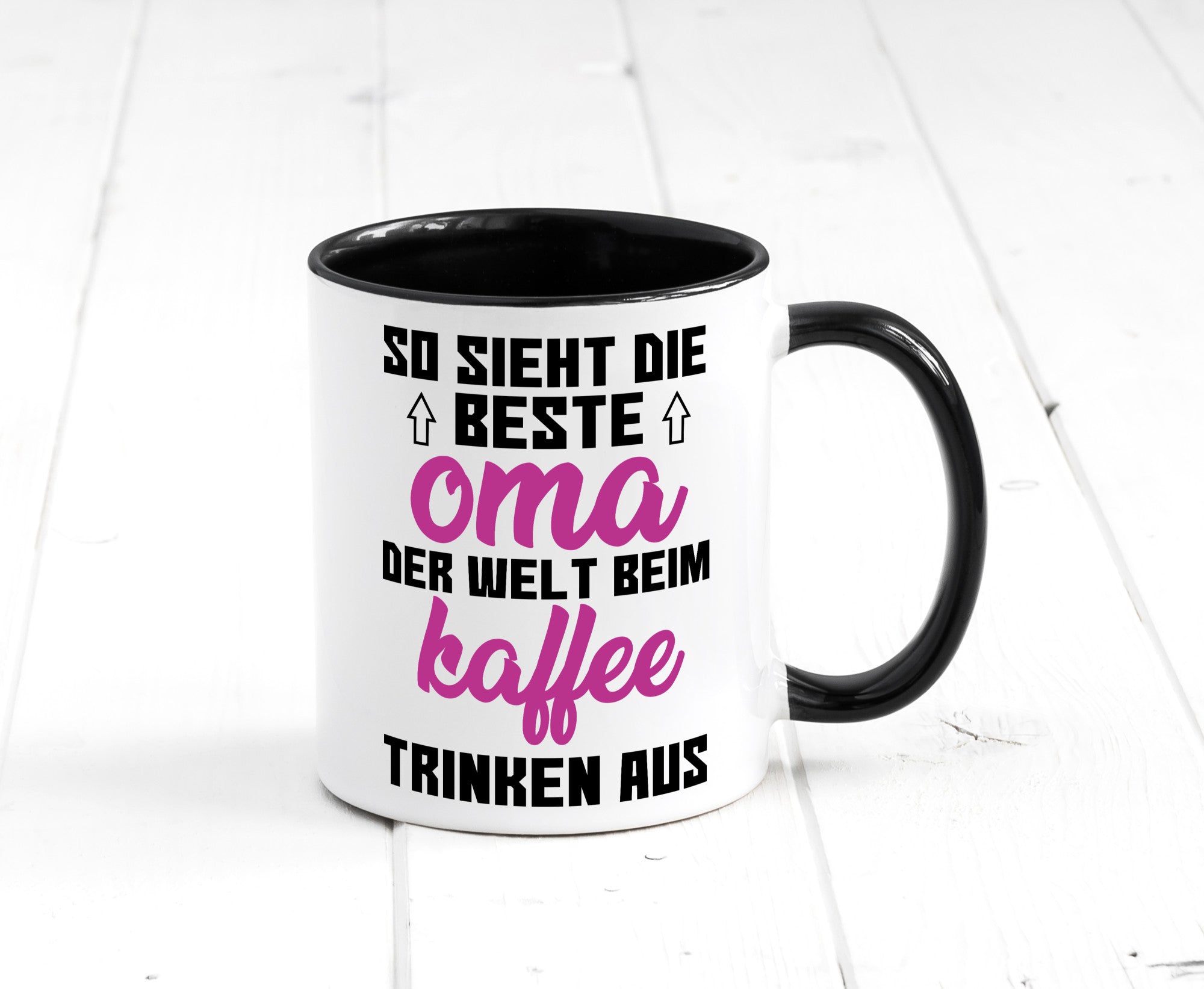 Beste Oma der Welt | Großmutter Tasse lustiger Spruch Geschenk Familie