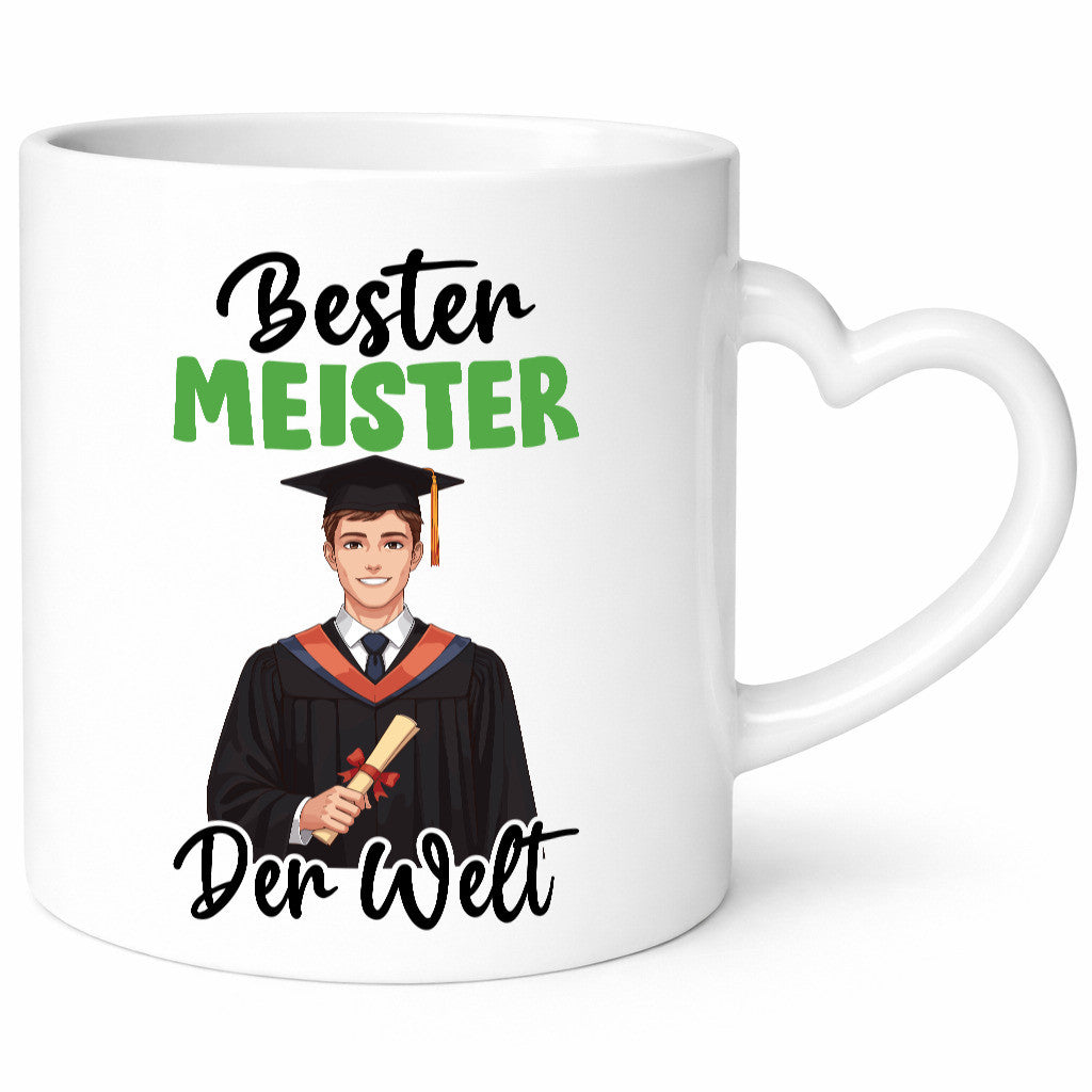 Bester Meister | Meisterbrief v2 Humor Geschenkidee Tasse