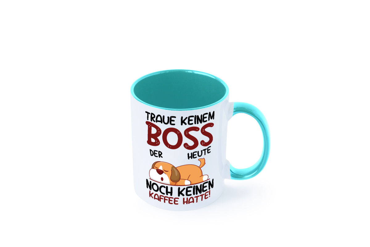 Traue keinem Boss | Führungskraft Vorgesetzter Geschenkidee Humor Tasse