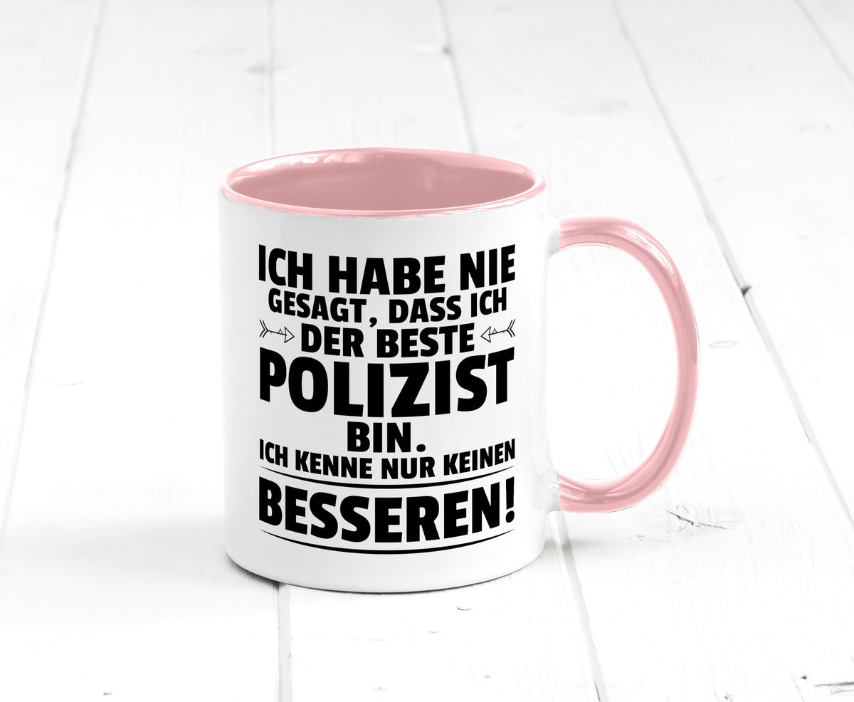 Der Beste Polizist | Polizei Humor Geschenkidee Tasse