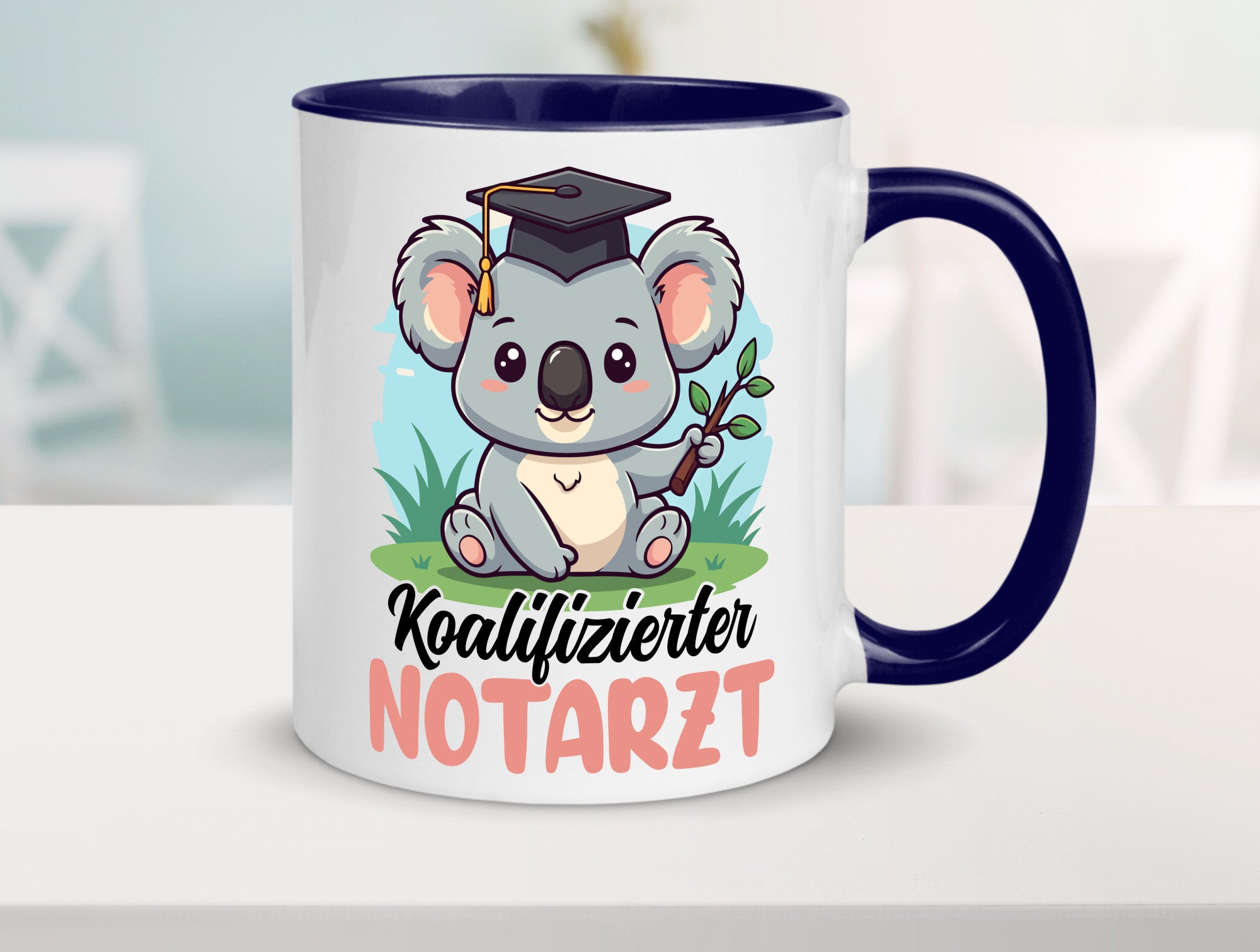 Koalifizierter Notarzt | Arzt Geschenk Humor Geschenkidee lustiger Spruch Tasse