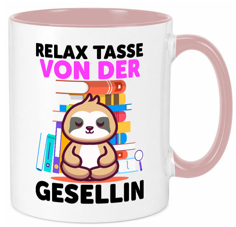 Relax Tasse: Gesellin | Handwerkerinnen lustig Humor Geschenkidee Geschenk Tasse