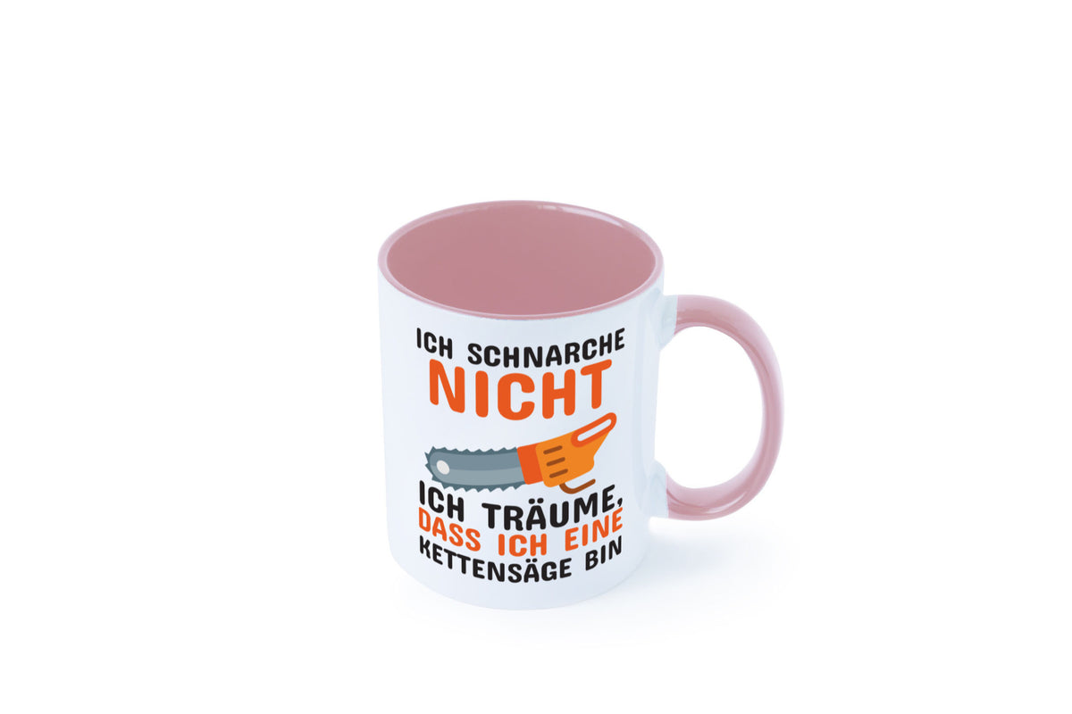 Ich schnarche nicht lustiger Spruch Geschenk Humor Geschenkidee Tasse