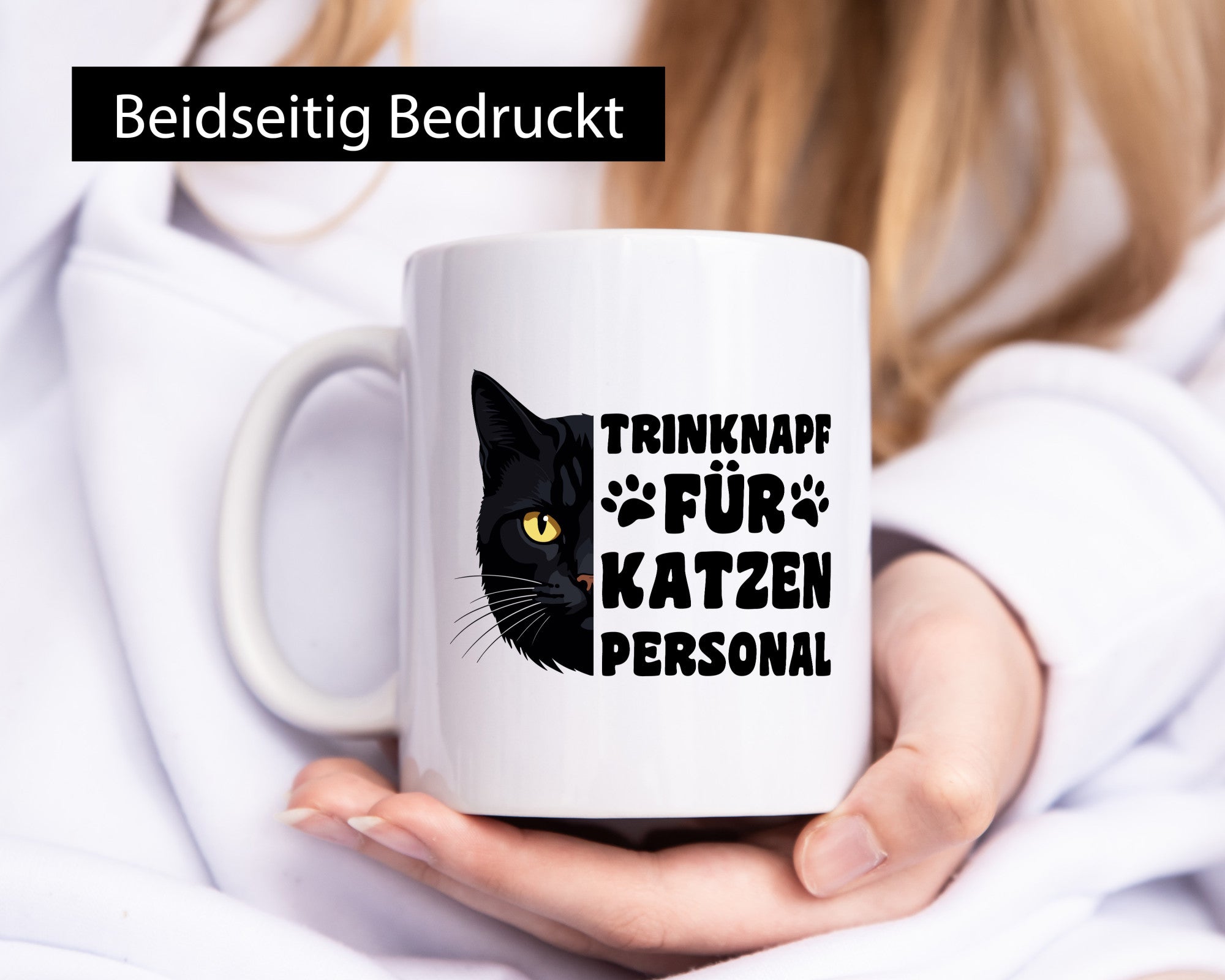 Katzen Personal | Katzenbesitzer Tasse Katze Humor vl9 Geschenkidee