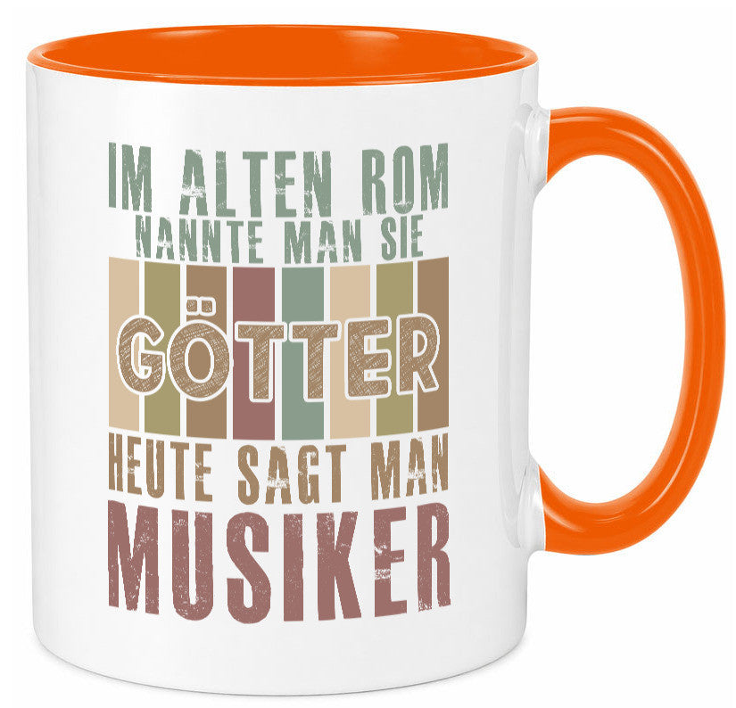 Heute sagt man: Musiker | Musik Musikant Humor Geschenkidee Tasse