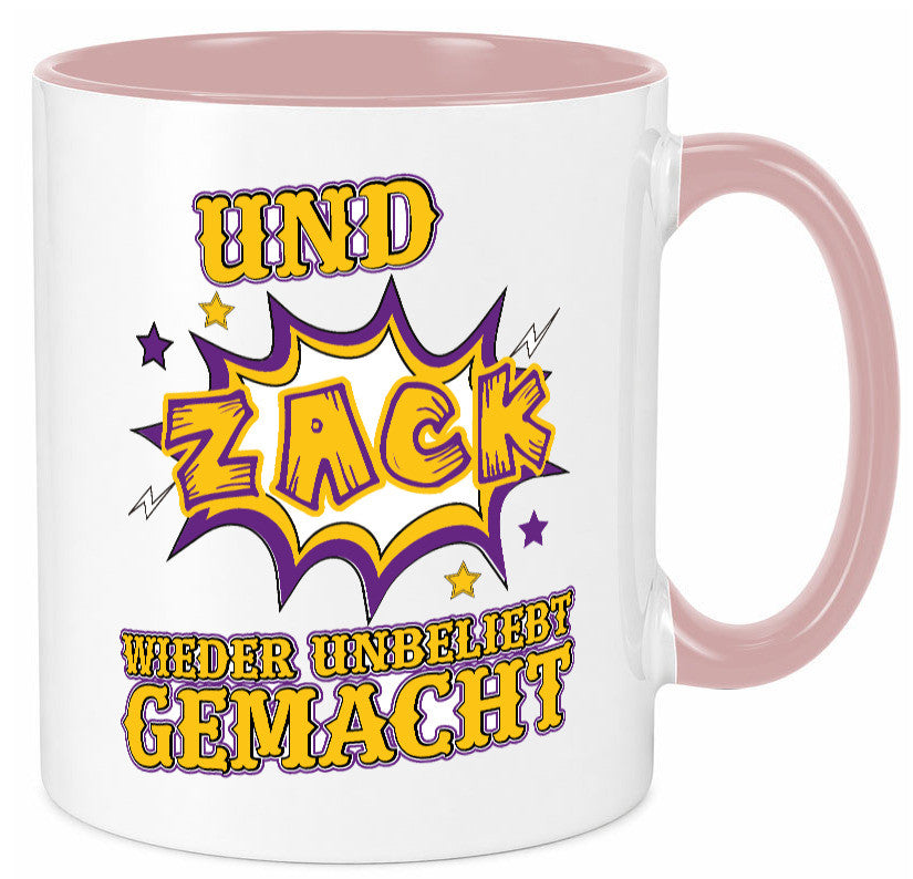 Wieder unbeliebt gemacht Geschenk Humor Geschenkidee lustiger Spruch Tasse