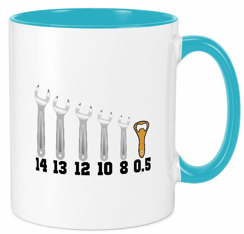 Bierliebhaber | Biertrinker Werkzeug Bieröffner Geschenkidee Humor Tasse