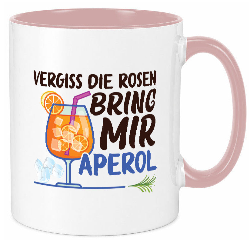 Bring mir Aperol | Rosen Paar Party Geschenkidee Humor Tasse