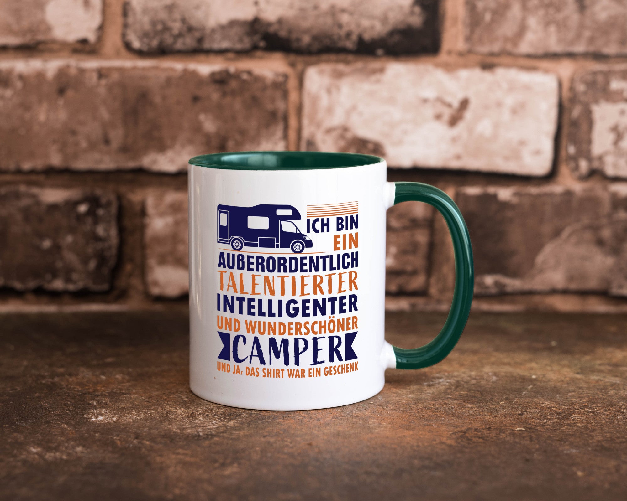 Talentierter | Intelligenter Wunderschöner Camper lustiger Spruch Geschenk
