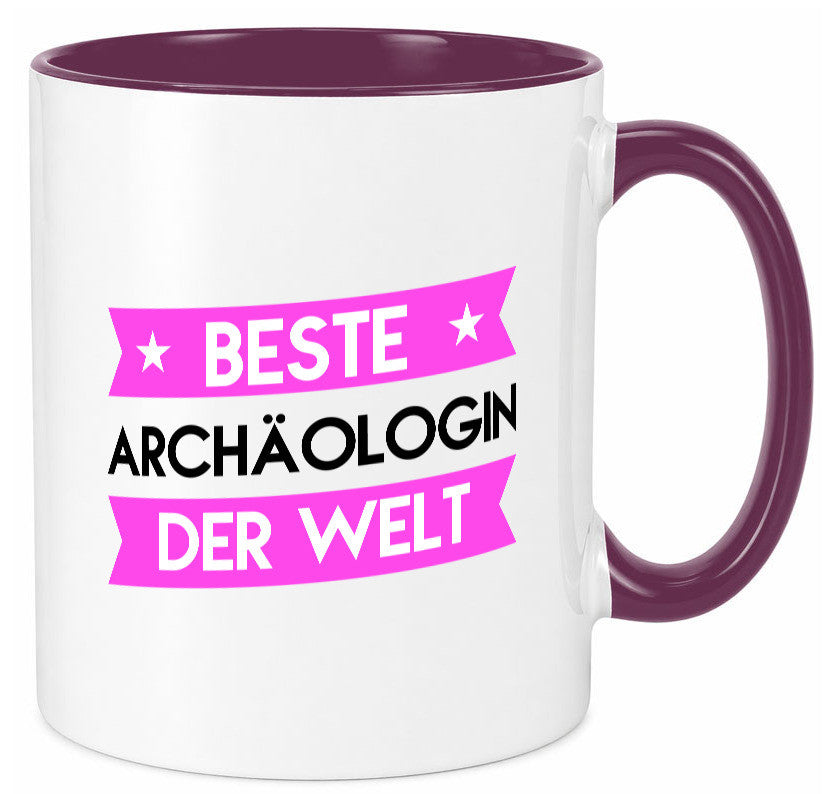 Beste Archäologin| Archäologie | Forscherin Humor Geschenkidee Tasse