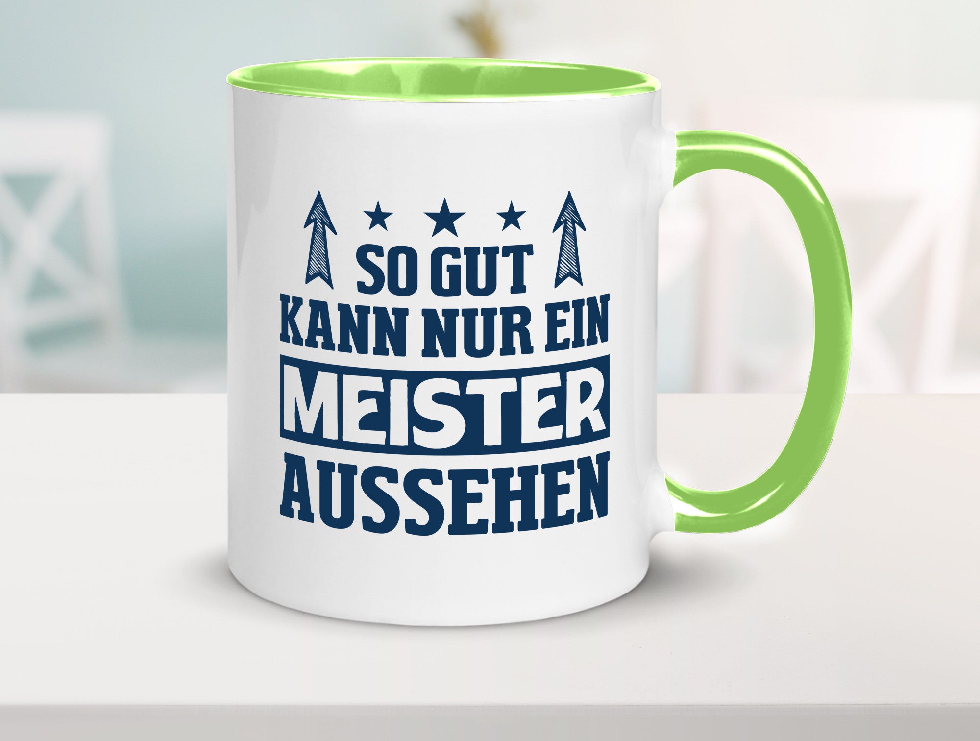 So gut kann nur ein Meister aussehen | Arbeit Humor Kollegen Büro Geschenkidee