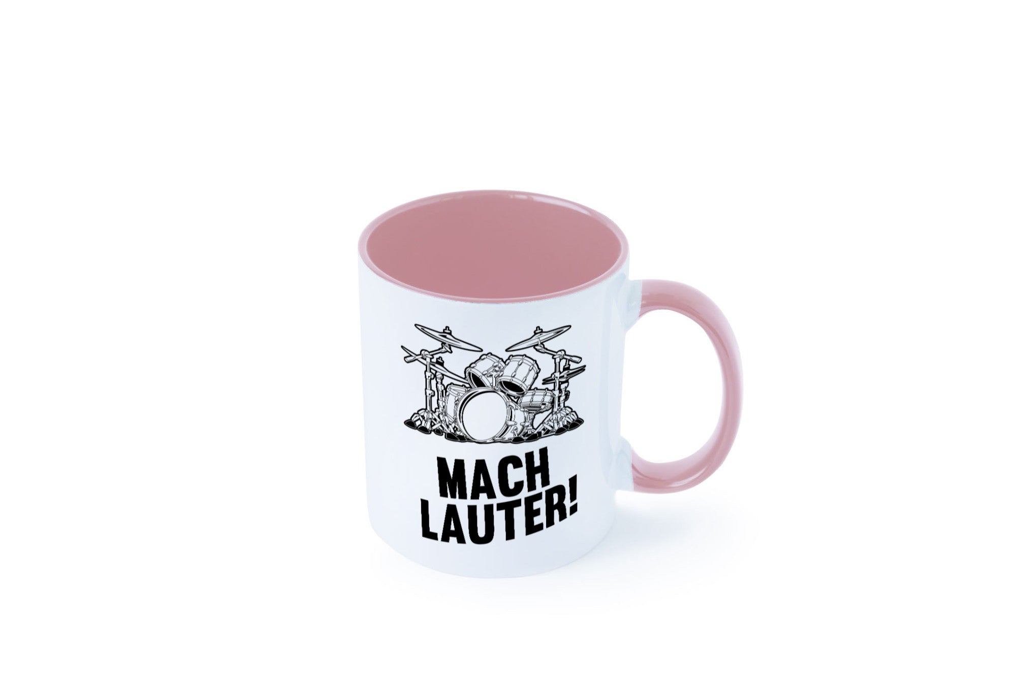 Mach lauter | Schlagzeug Band Musiker Geschenkidee Humor Tasse