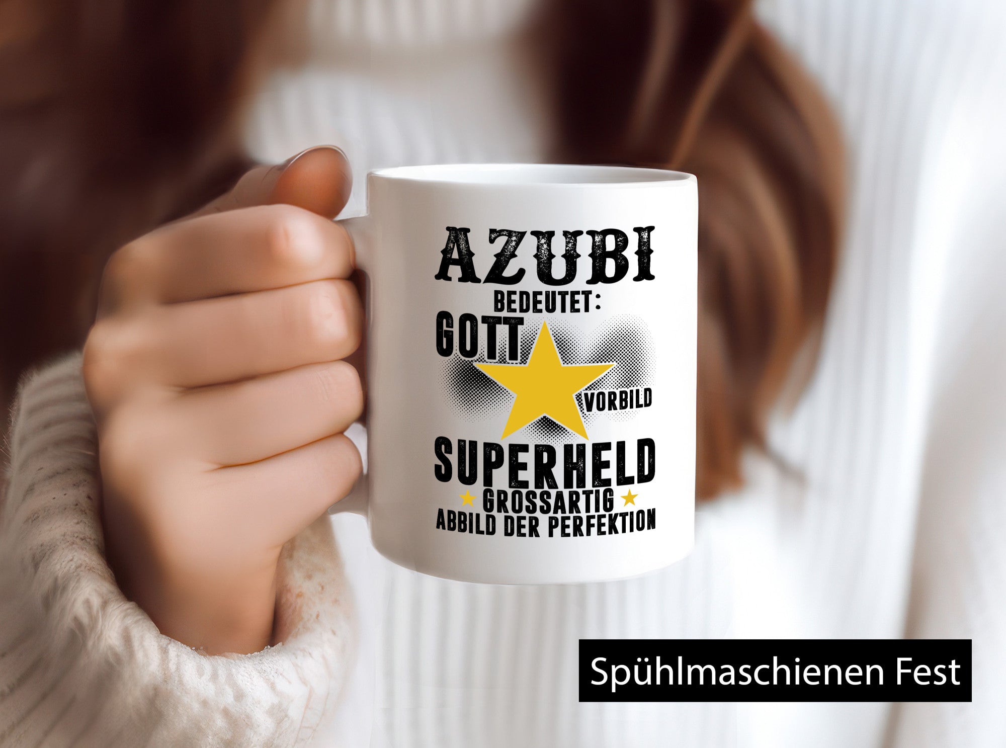 Bedeutung von Azubi | Ausbildung Lehre Lehrling Geschenkidee Humor Tasse