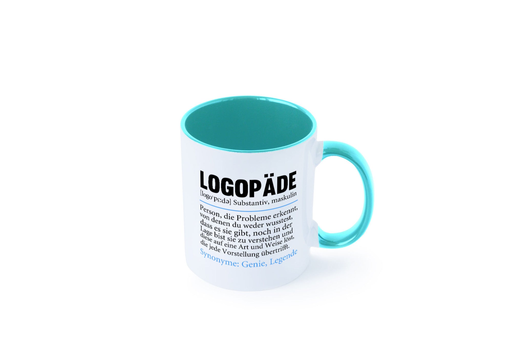 Logopäde | Spruch lustig Sprachtherapie Beruf lustiger Geschenk Arbeit Kollegen