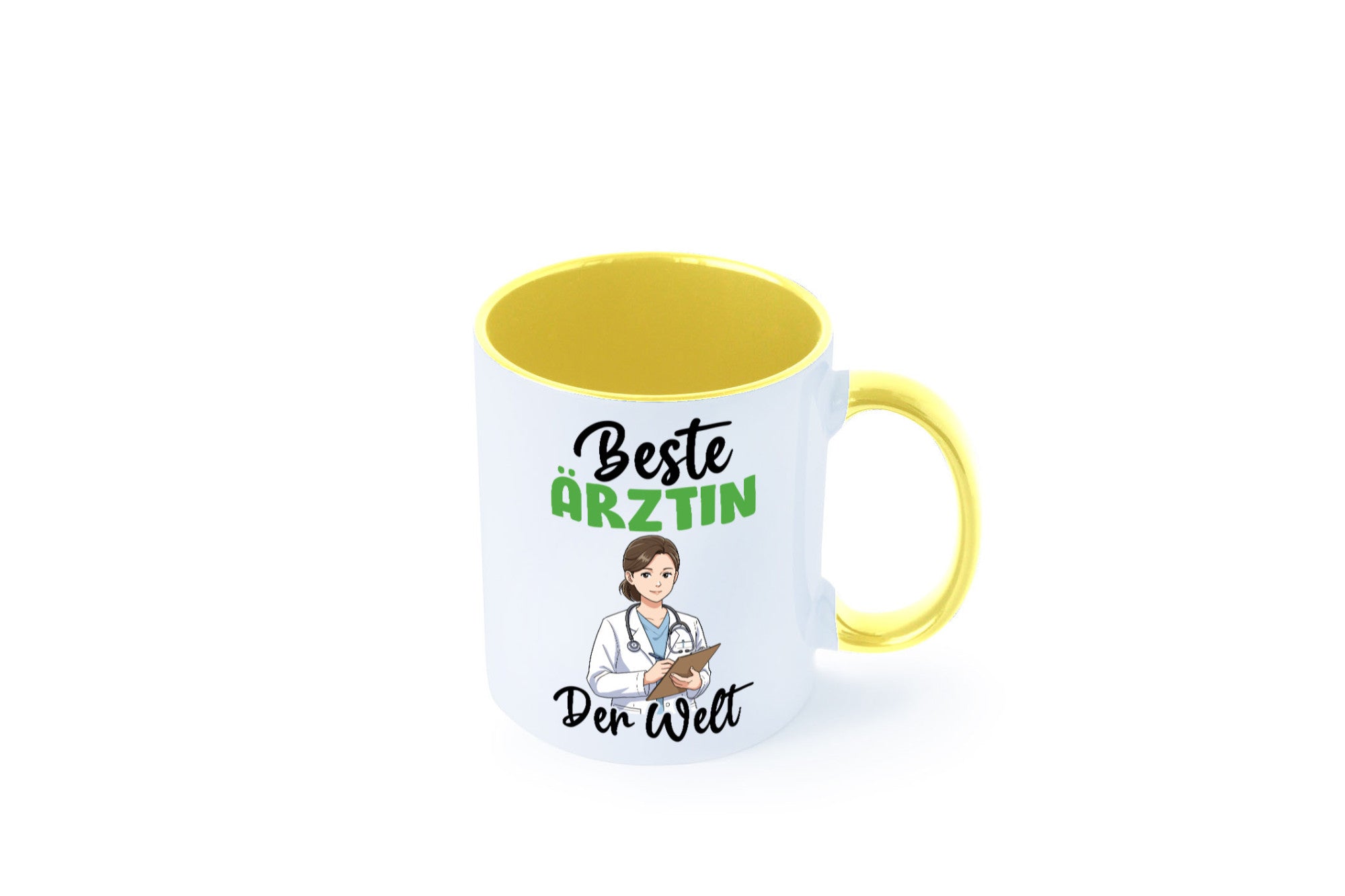 Beste Ärztin | Medizin Doktorin Fachärztin v2 Humor Geschenkidee Tasse