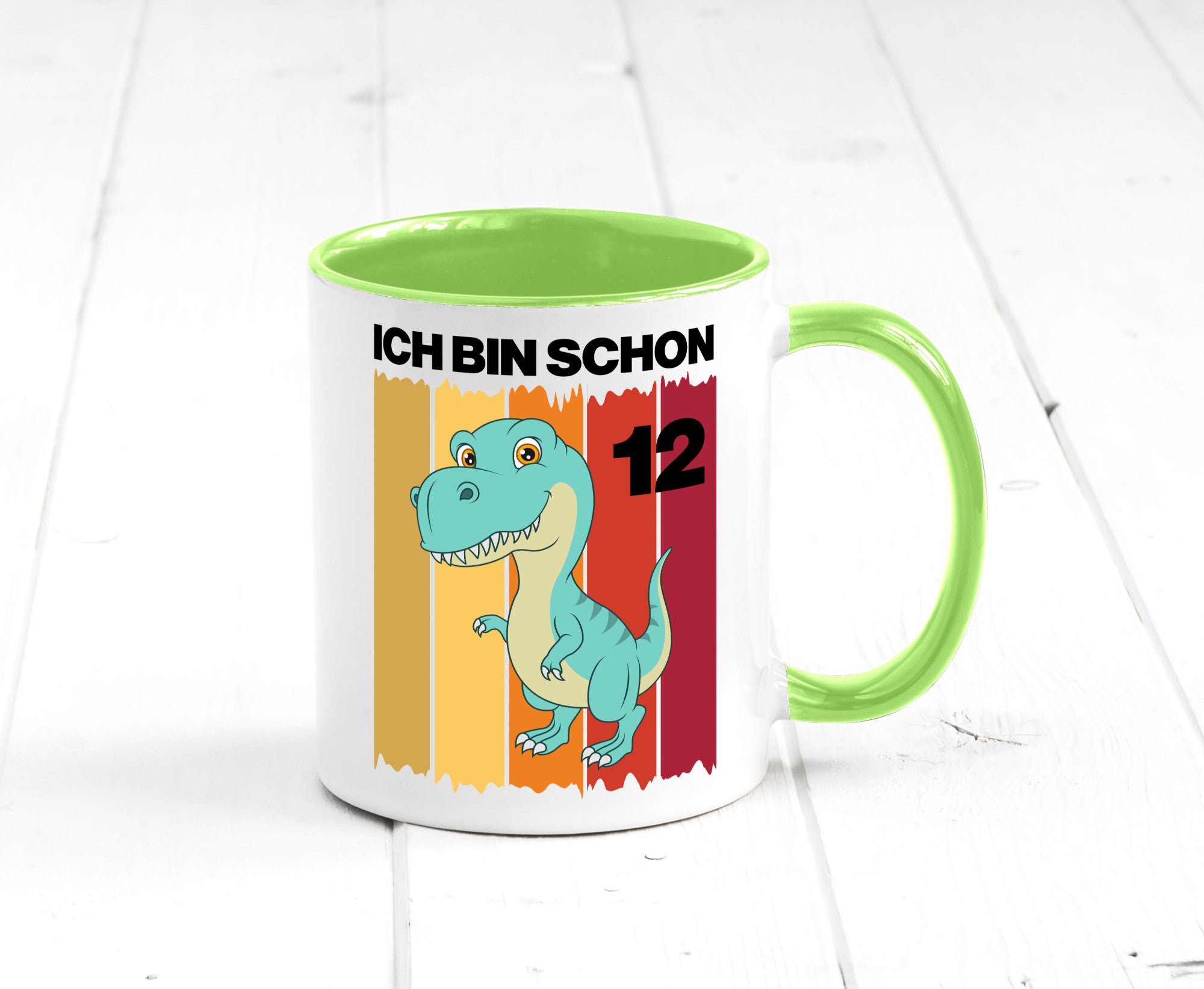 12. Geburtstag | 12 Jahre Dinosaurier lustiger Spruch Geschenk Geschenkidee