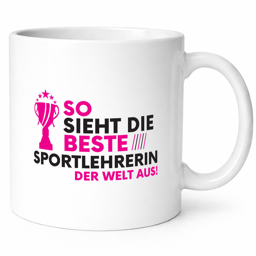Die Weltbeste Sportlehrerin | Lehrer Sport Humor Geschenkidee Tasse