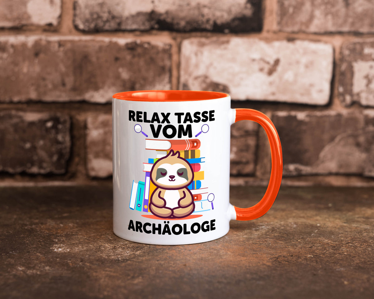 Relax Tasse: Archäologe | Archäologie Forscher lustig Humor Geschenkidee