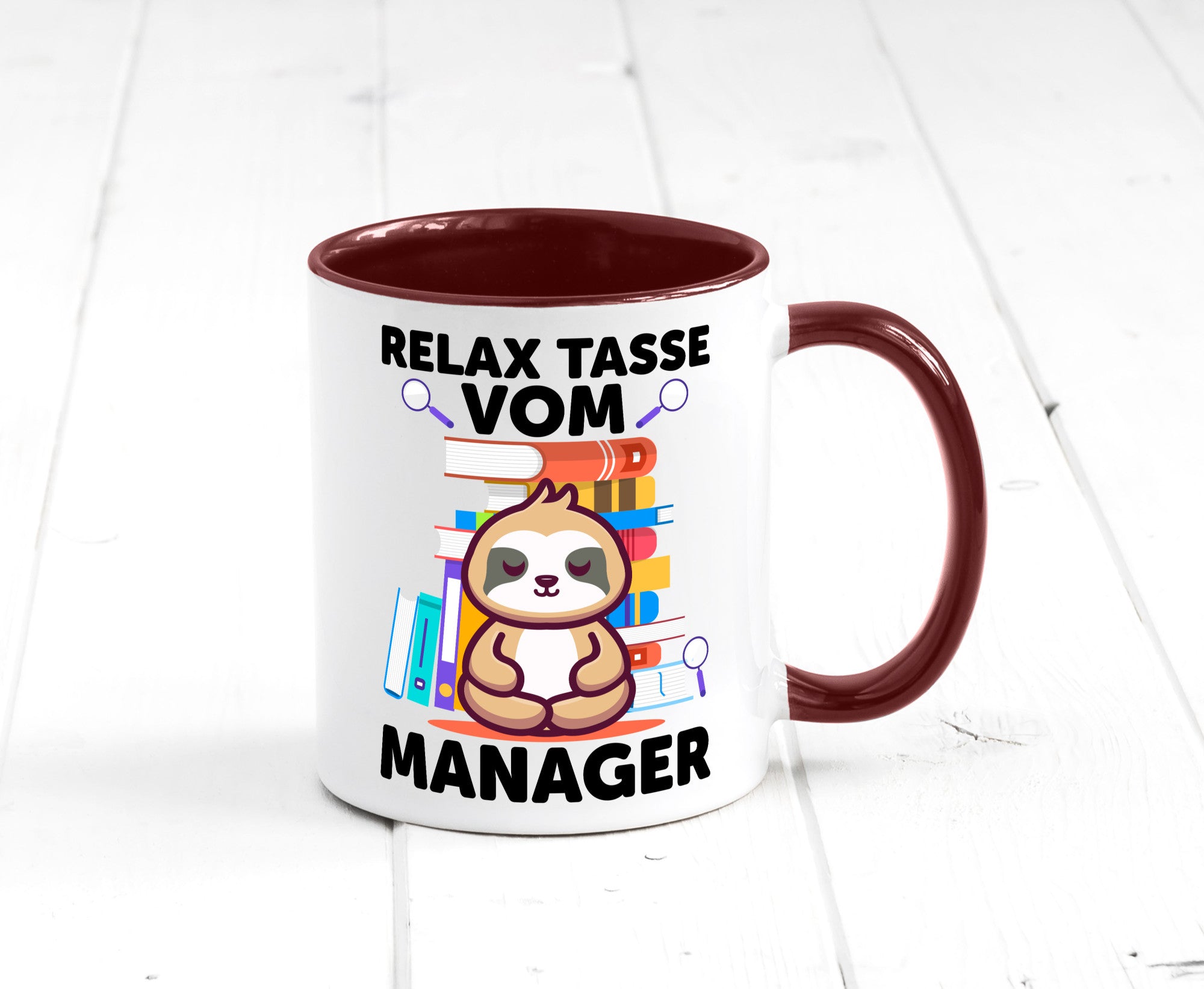 Relax Tasse: Manager | Management lustig Humor Geschenkidee Geschenk Tasse