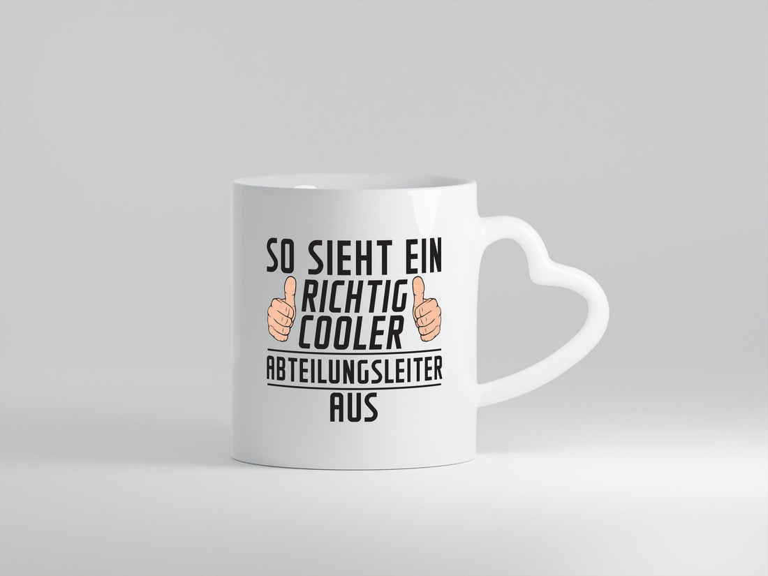 Richtig Cooler Abteilungsleiter| Führungskraft lustiger Spruch Geschenk Humor