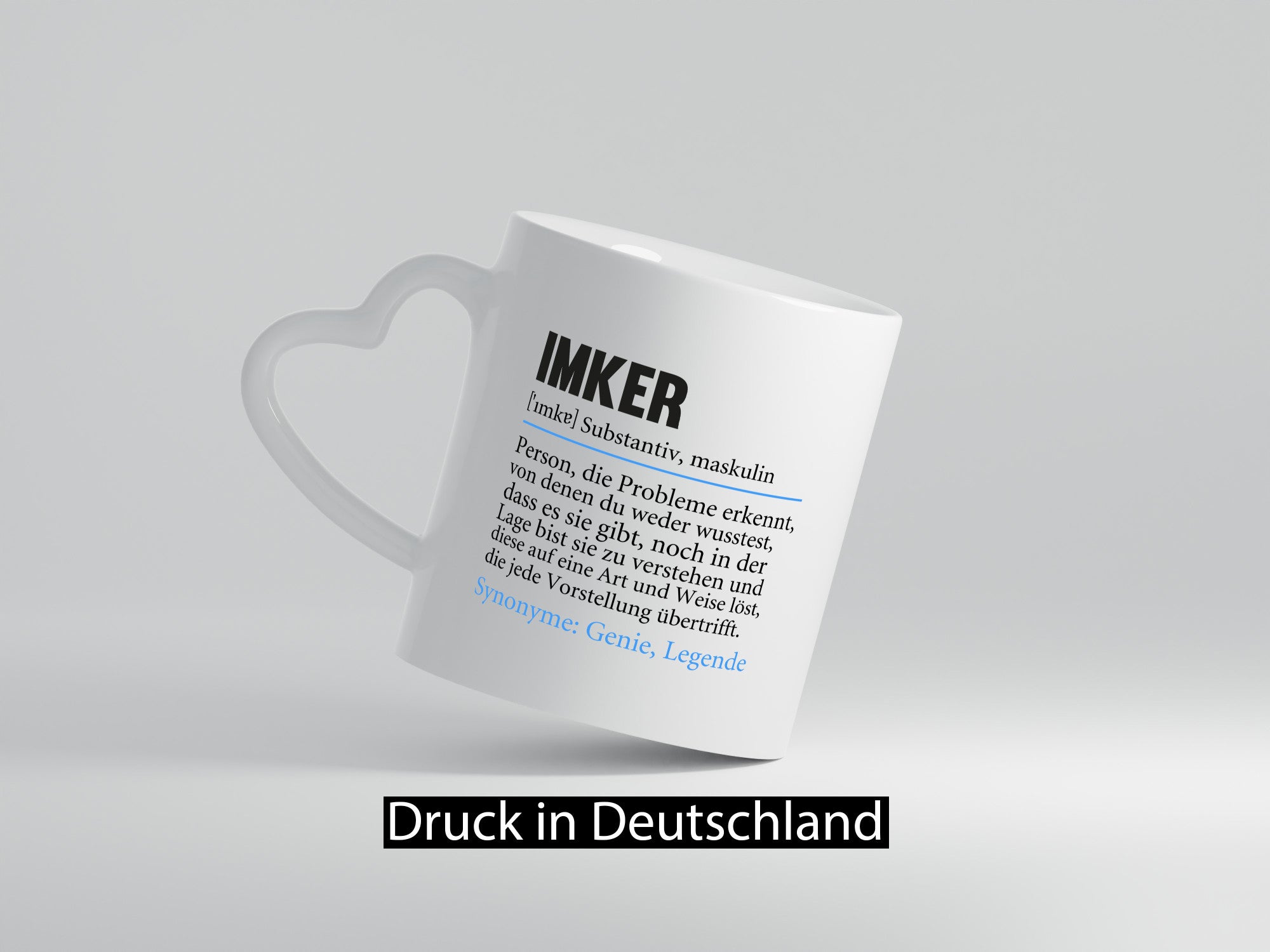 Imker | Beruf Spruch lustig Imkerei Geschenkidee Arbeit Kollegen Büro Humor