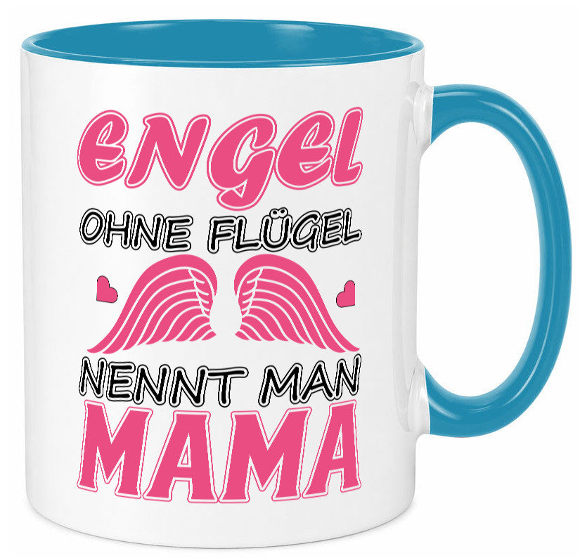 Mama Engel Humor Familie Geschenkidee Tasse