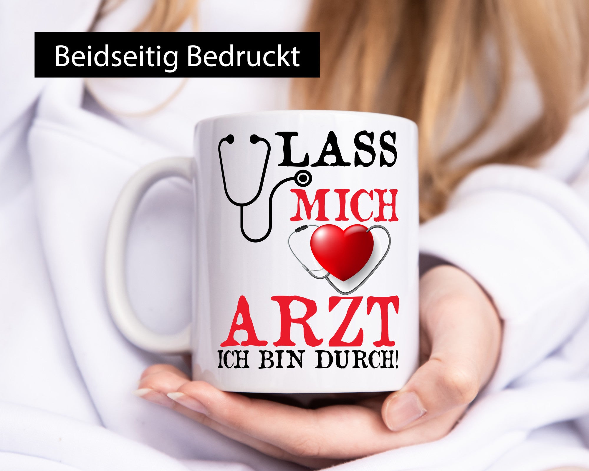 Lass mich Arzt ich bin durch | Krankenhaus Klinik Puls lustiger Spruch Geschenk