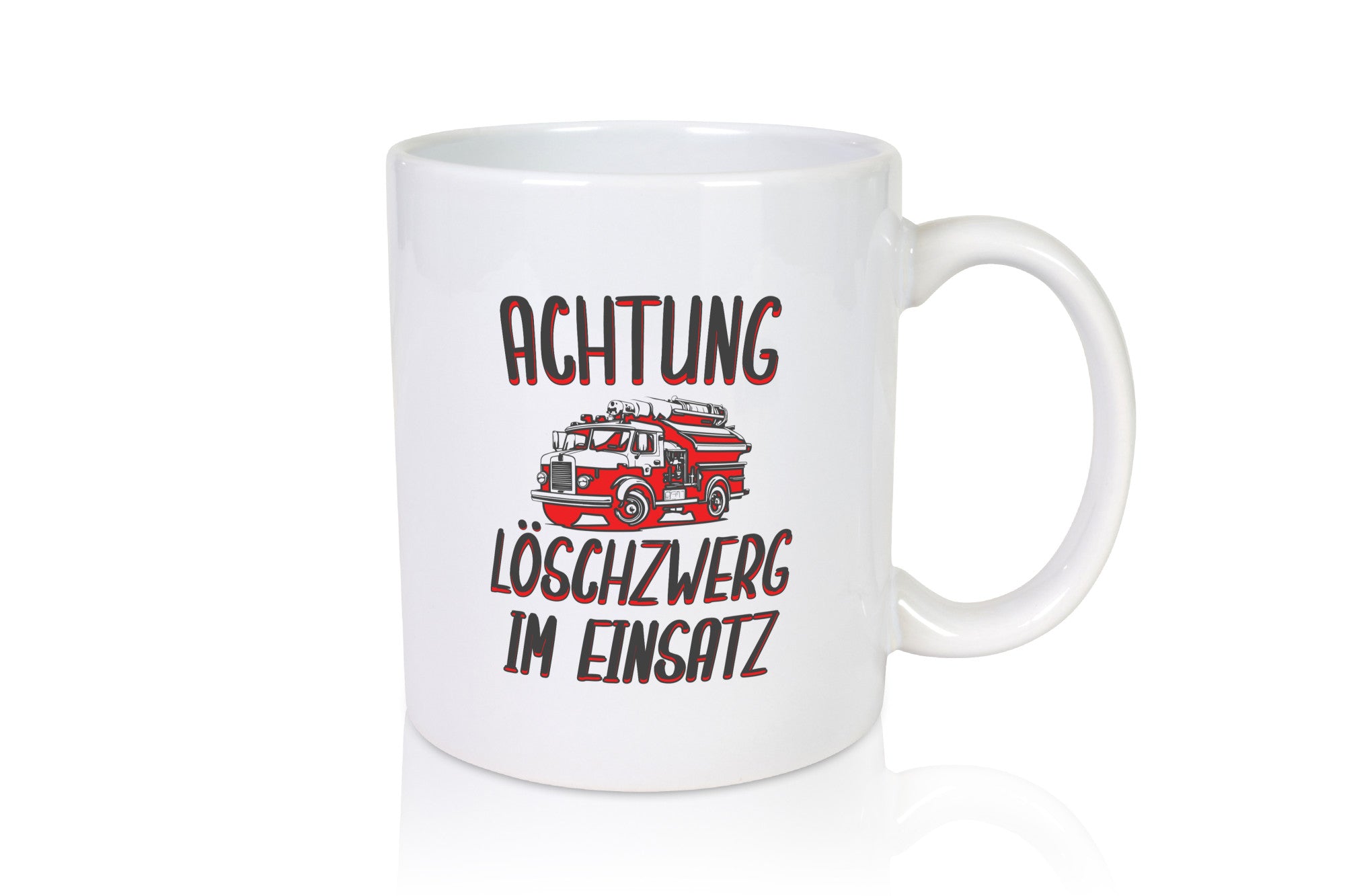 Achtung Löschzwerg im Einsatz | Feuerwehr Feuerwehrkind Geschenk Humor