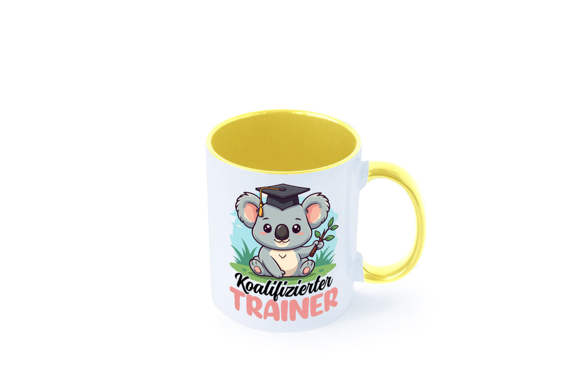 Koalifizierter Trainer | Verein Sport lustiger Spruch Geschenk Humor Tasse
