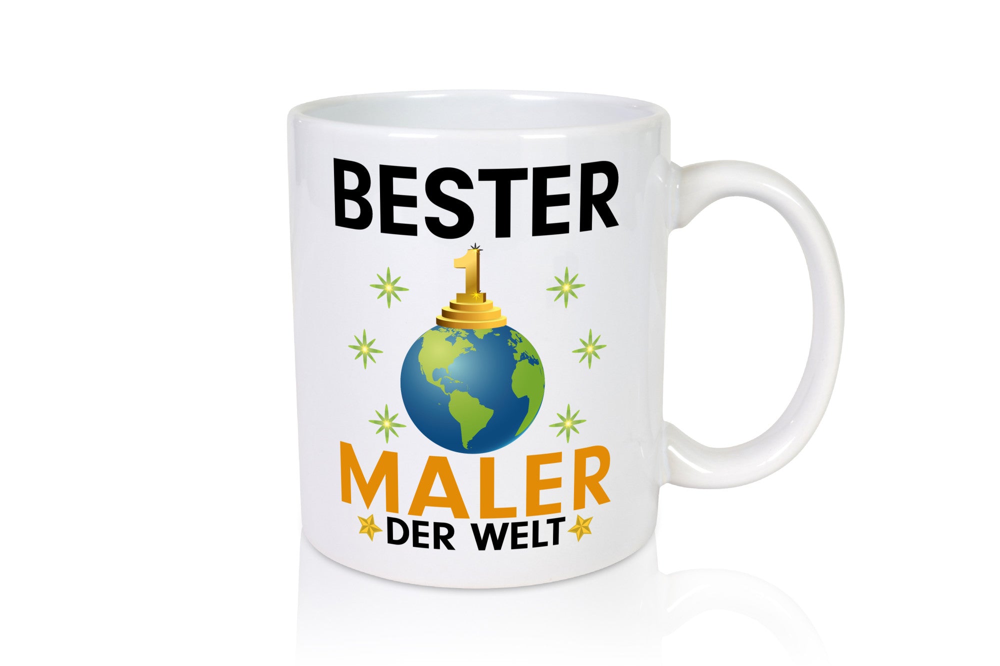 Welt Bester Maler | Malerei lustiger Spruch Geschenk Humor Geschenkidee Tasse