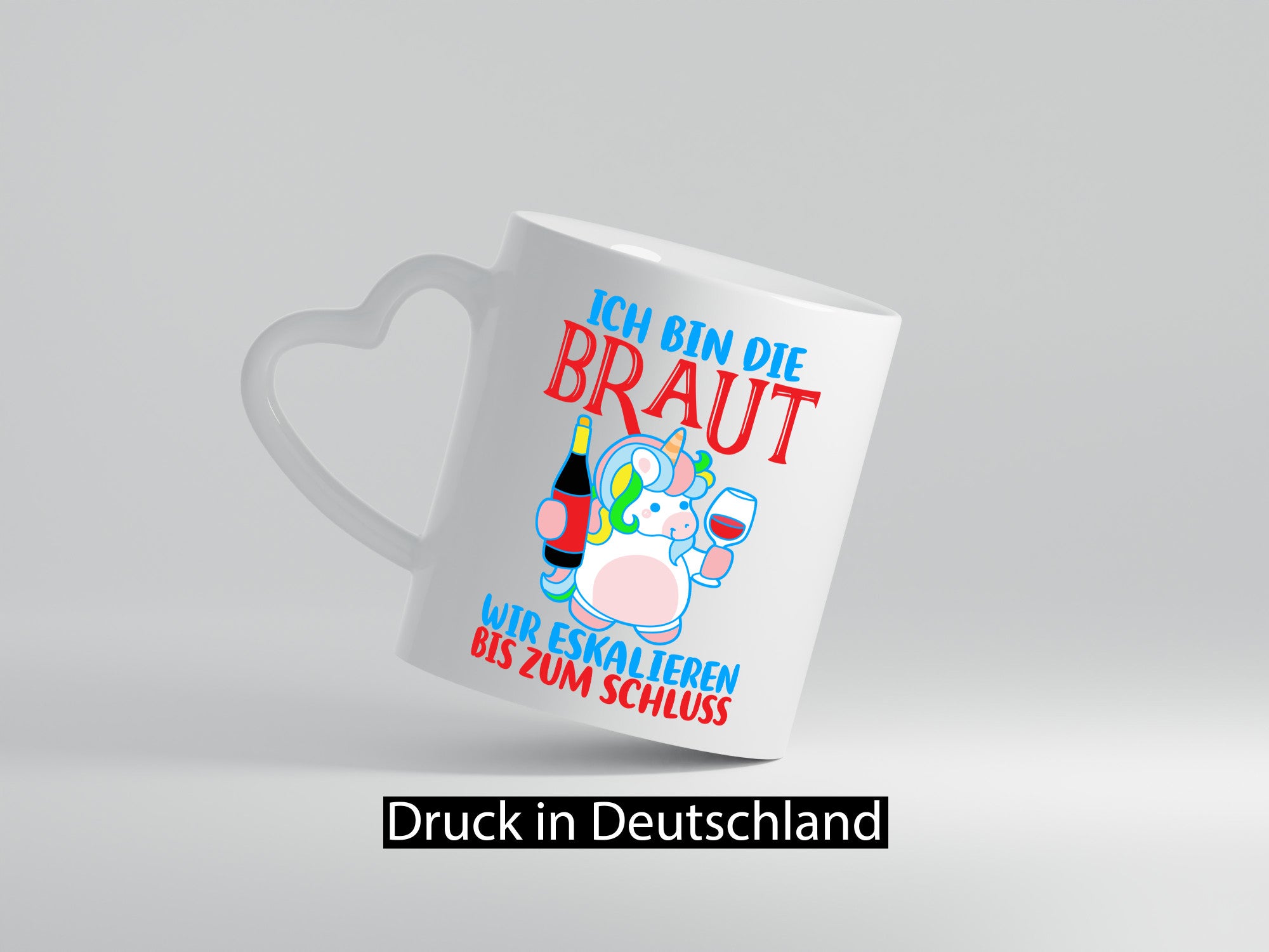 Junggesellinnenabschied | JGA Braut Einhorn Eskalation v2 lustig Humor