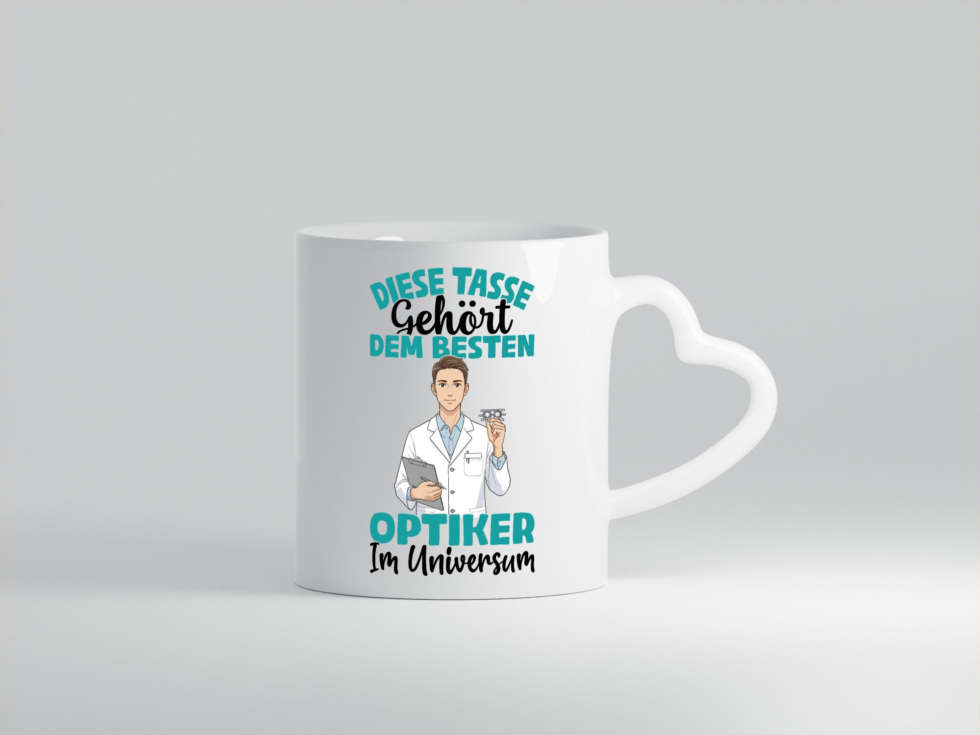 Im Universum: Optiker | Augenoptiker lustiger Spruch Geschenk Humor