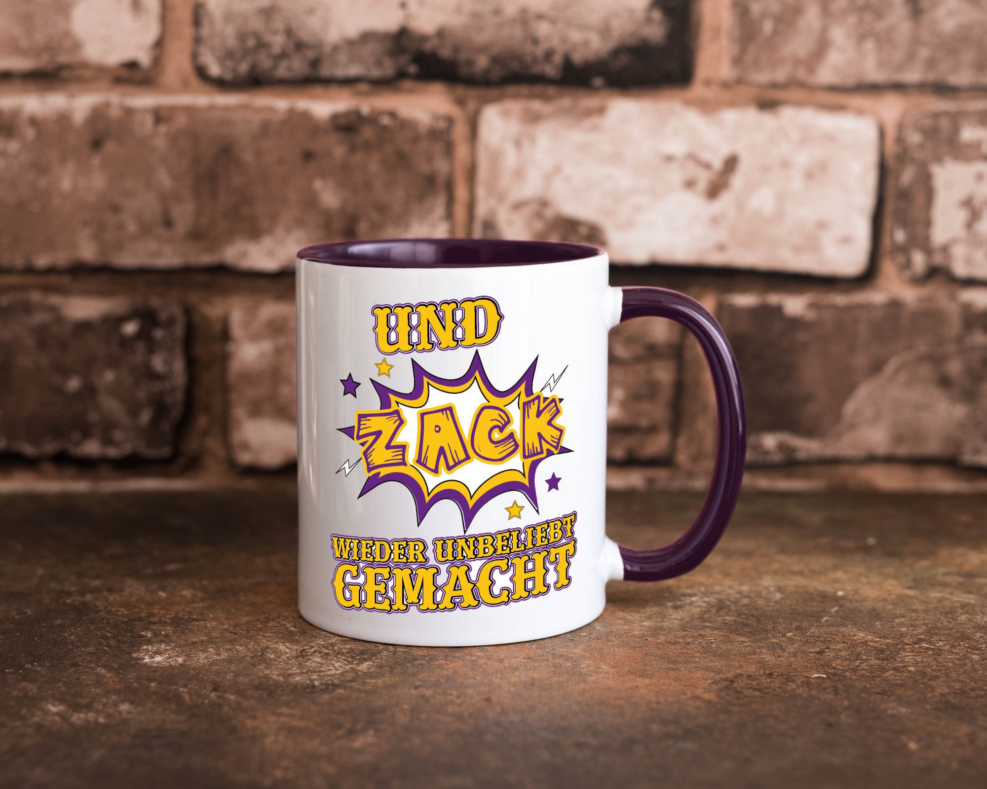 Wieder unbeliebt gemacht Geschenk Humor Geschenkidee lustiger Spruch Tasse
