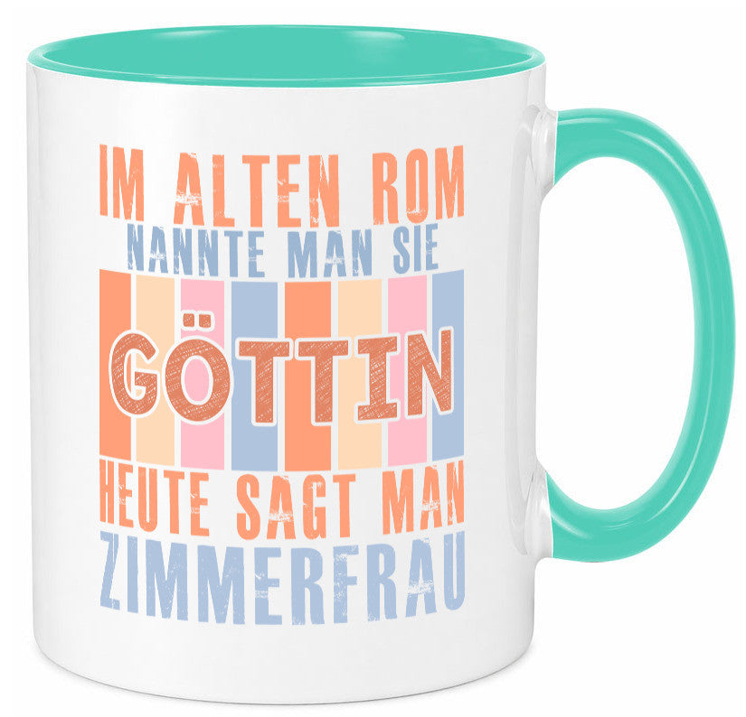 Heute sagt man: Zimmerfrau| Holzbau | Handwerkerin lustiger Spruch Geschenk