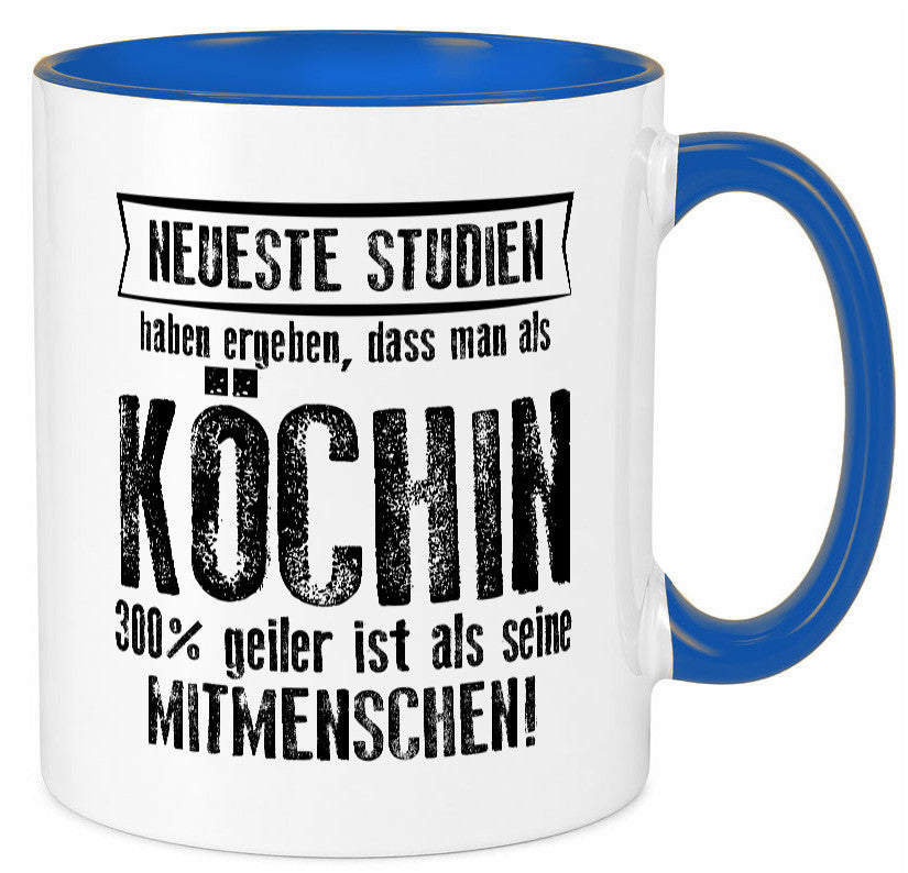 Neuste Studien: Köchin | Chefköchin Chefkoch Geschenk Arbeit Kollegen Büro Tasse