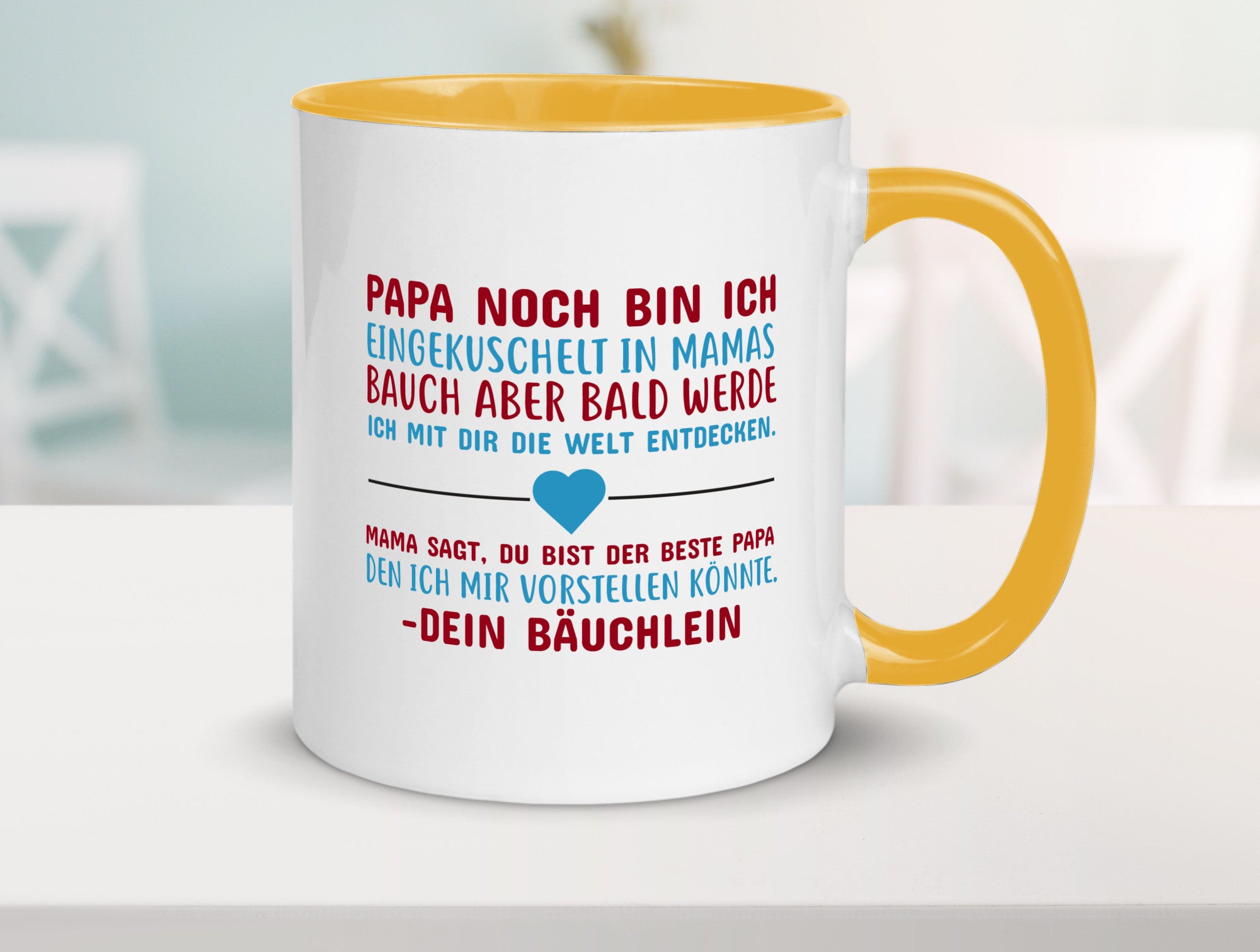 Schwangerschaft | Vaterschaft Tasse Papa Spruch Geschenk Familie Geschenkidee