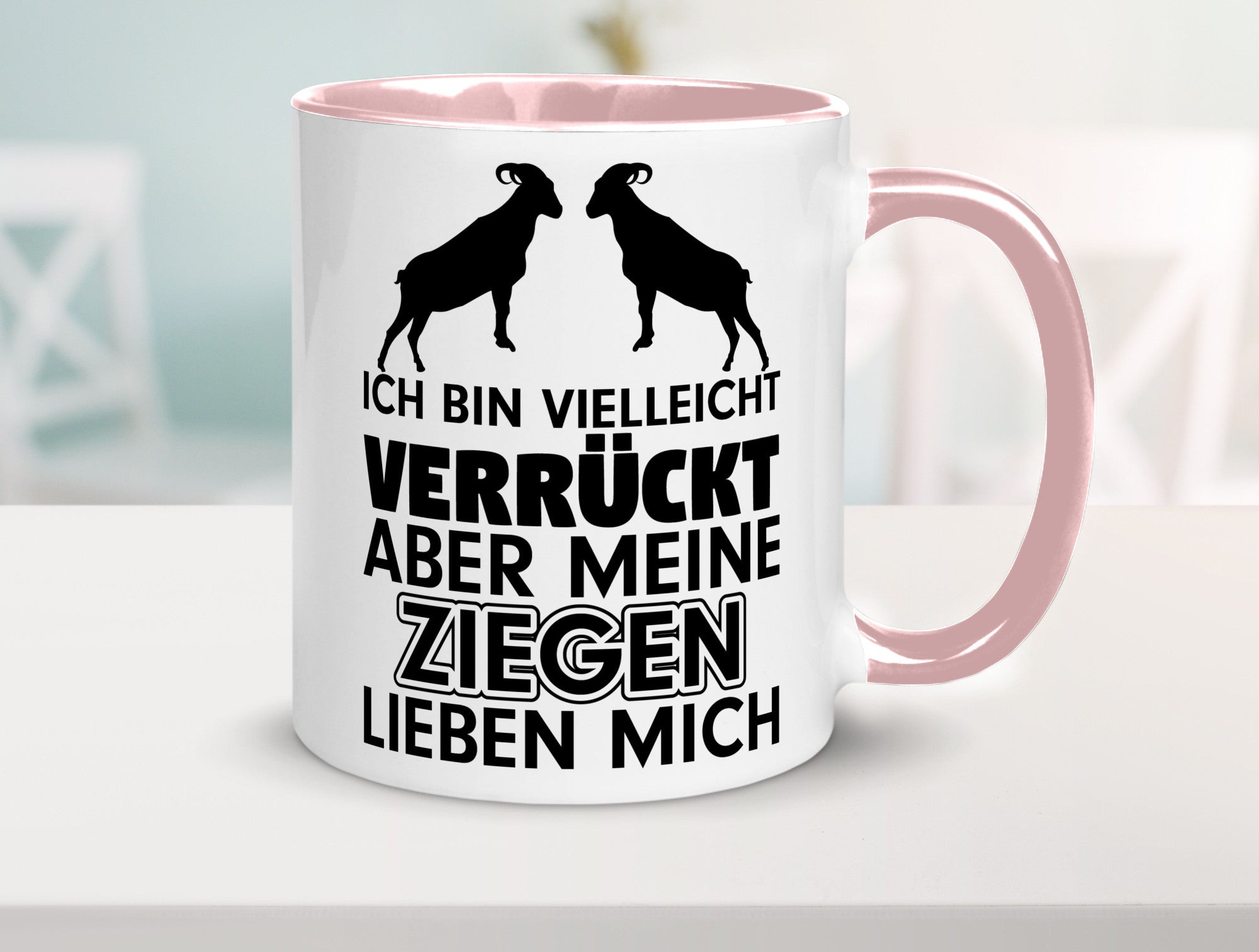 Meine Ziegen | Hirte Tasse Bauernhof Hirtin Bauer Humor Geschenkidee