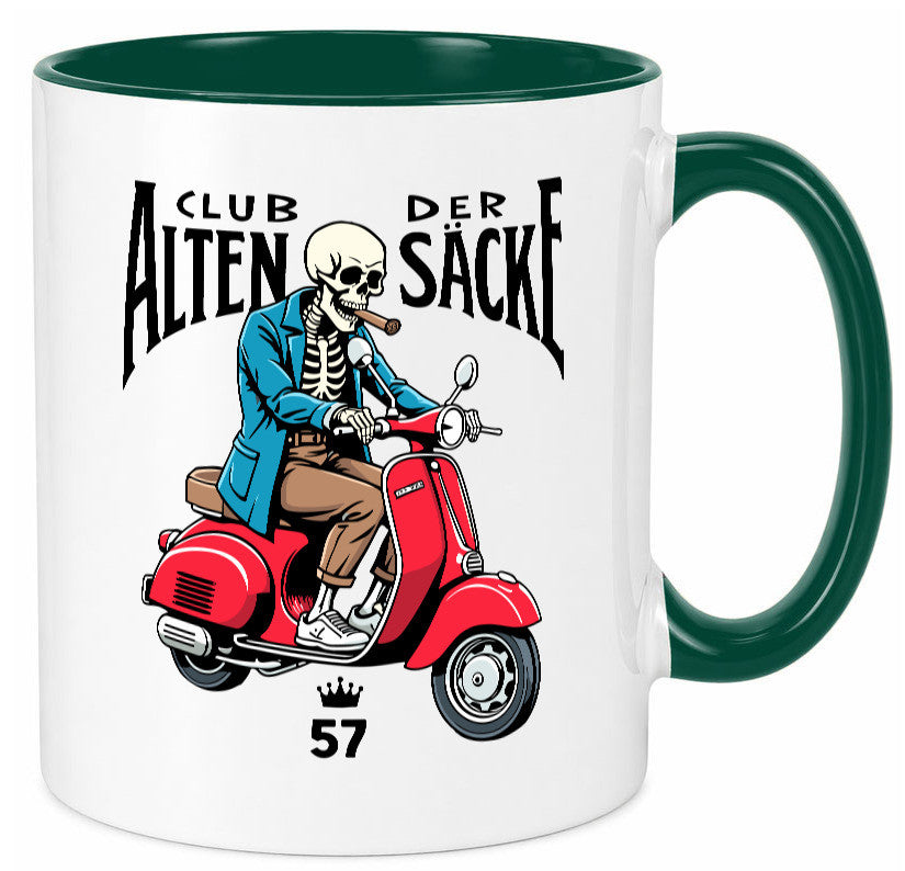 57. Geburtstag | 57 Jahre Club der alten Säcke v2 Geschenk Geschenkidee Tasse