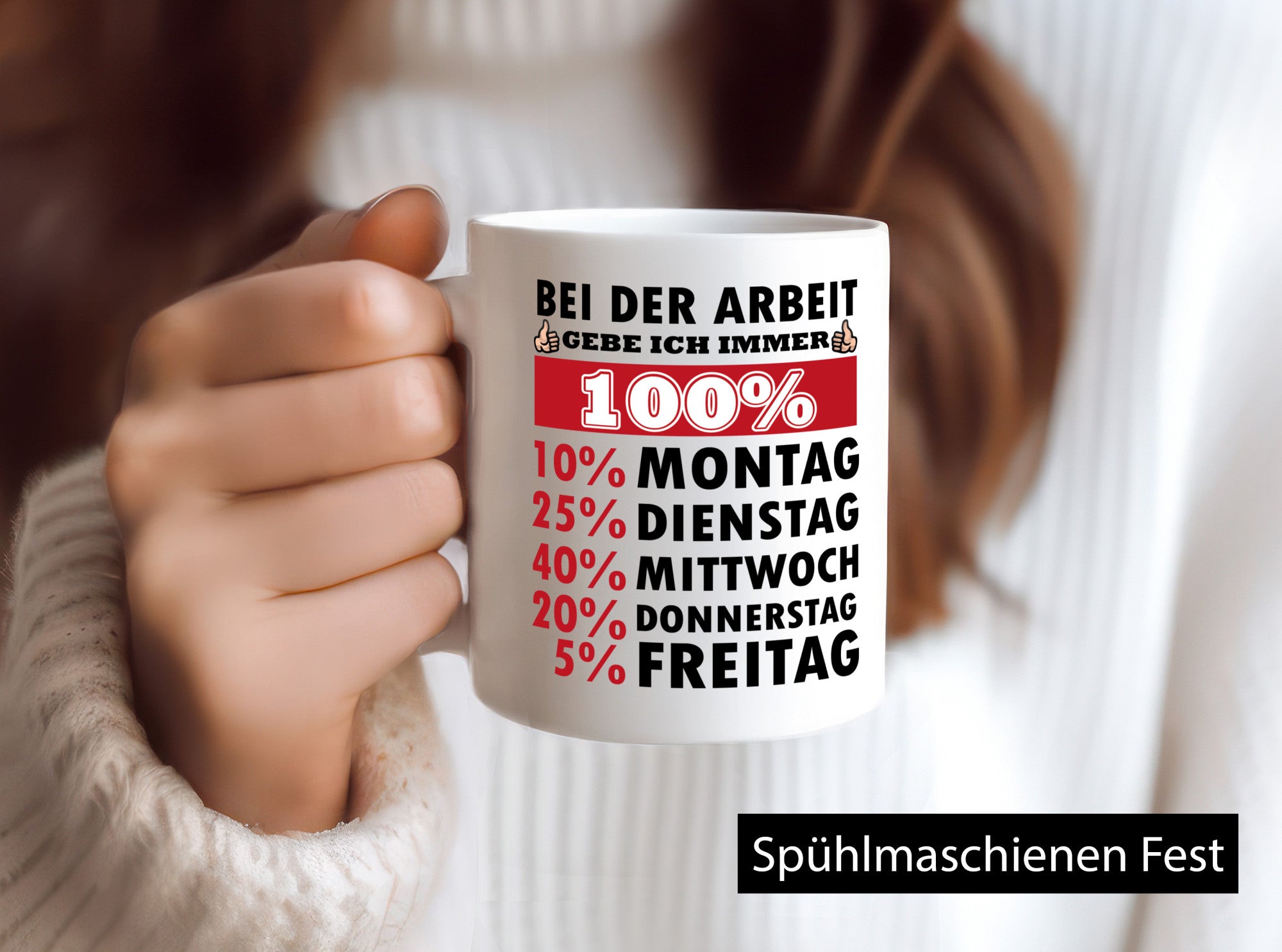 Ich gebe immer alles Geschenk Humor Geschenkidee lustiger Spruch Tasse