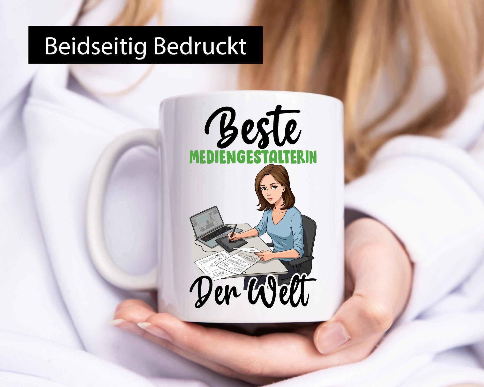 Beste Mediengestalterin | Medien v2 Geschenk Humor Geschenkidee lustiger Spruch