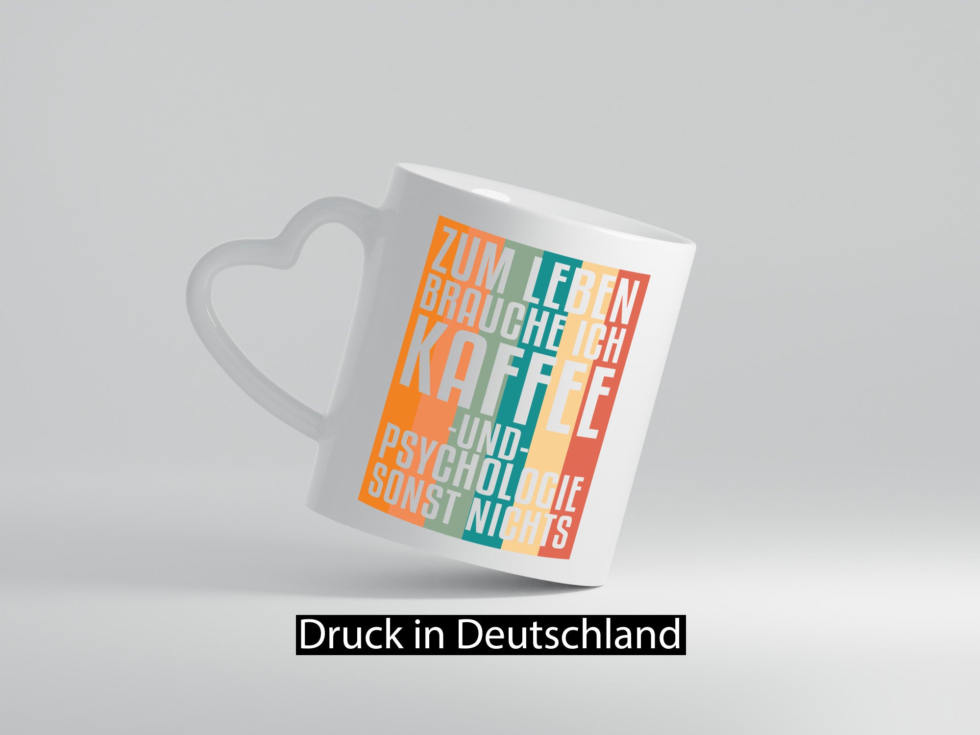 Zum Leben brauch ich Kaffee lustig Humor Geschenkidee Geschenk Tasse
