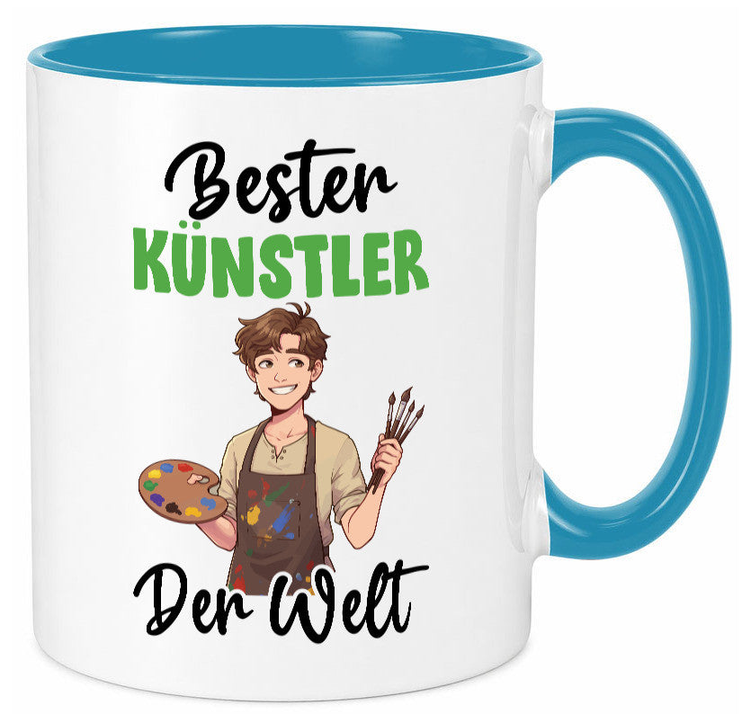 Bester Künstler | Kunst Geschenkidee Humor Tasse