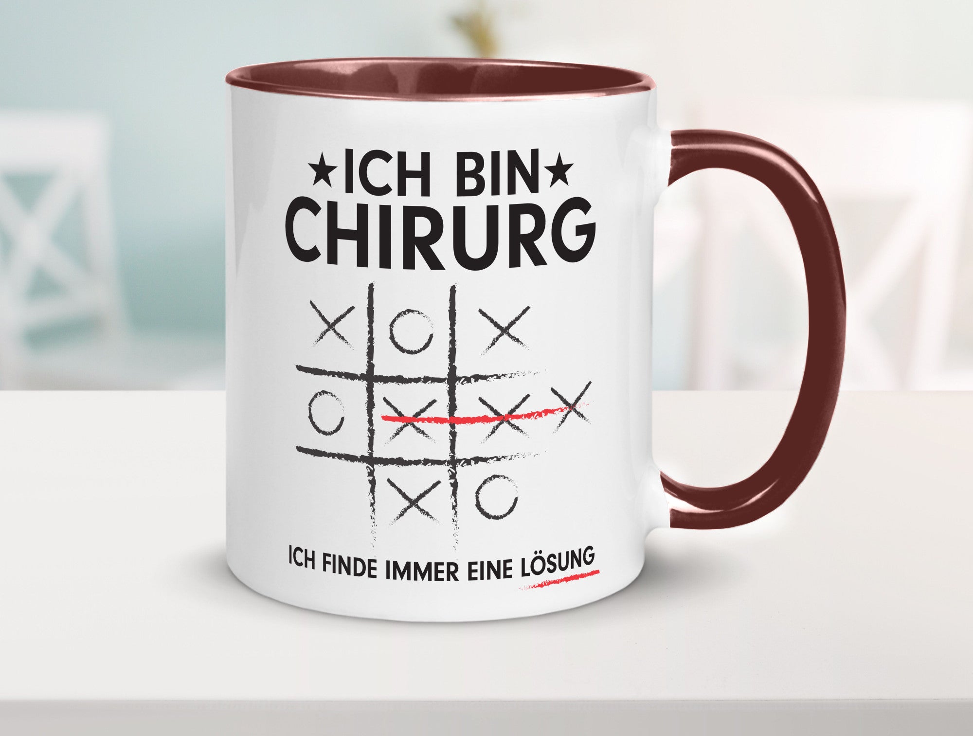 Lösung finden: Chirurg | Medizin Chirurgie v2 Geschenk Humor Geschenkidee