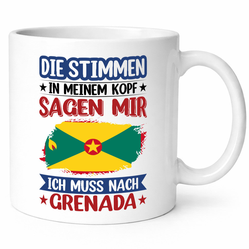 Grenada | Urlaub Stimmen in meinem Kopf Traumland Geschenk Humor Geschenkidee