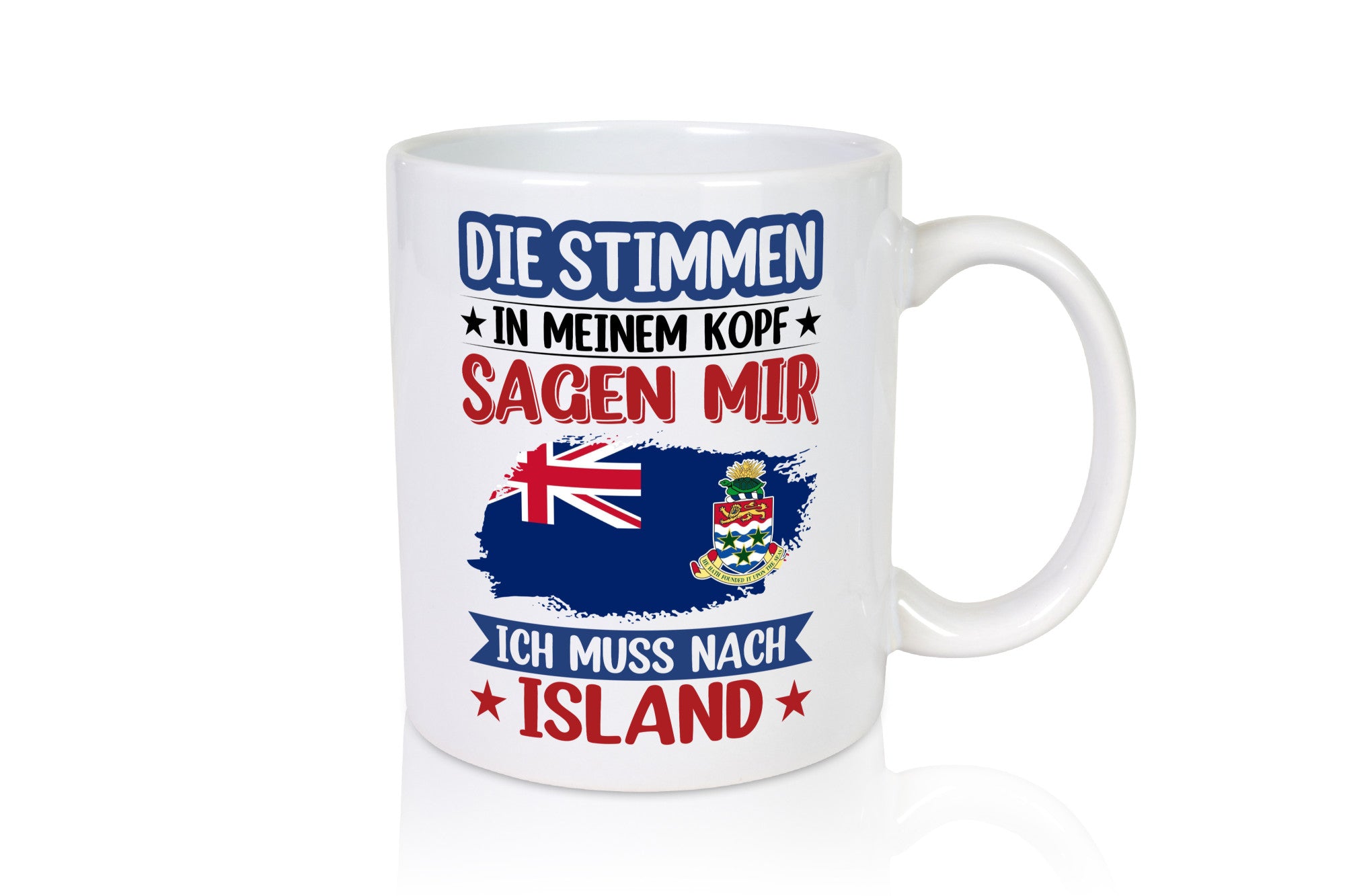 Island | Urlaub Stimmen in meinem Kopf Traumland Geschenk Humor Geschenkidee
