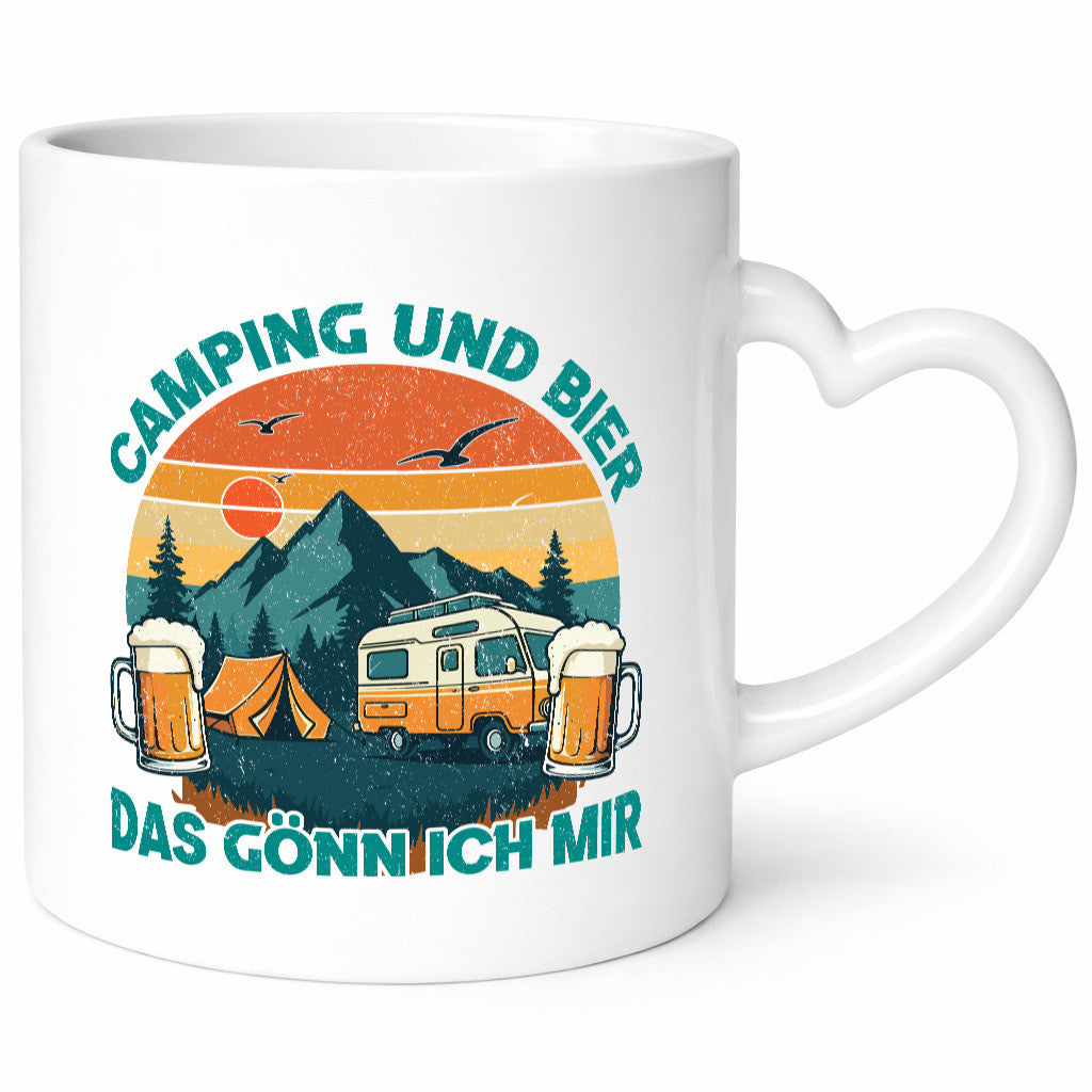 Camping und bier das gönn ich mir | lustig Humor Geschenkidee Geschenk Tasse