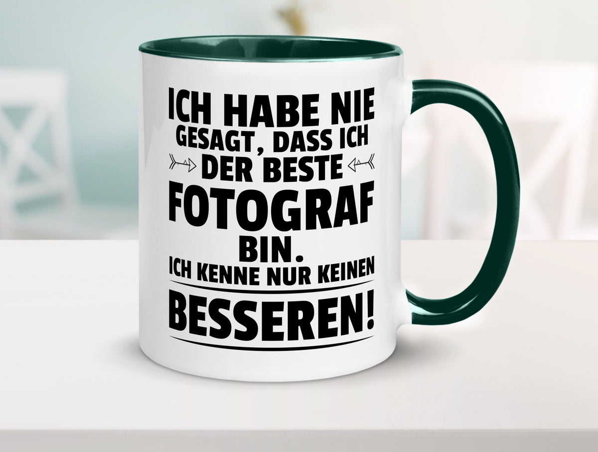 Keinen Besserer Fotograf | Fotografie Kamera Geschenkidee Humor Tasse